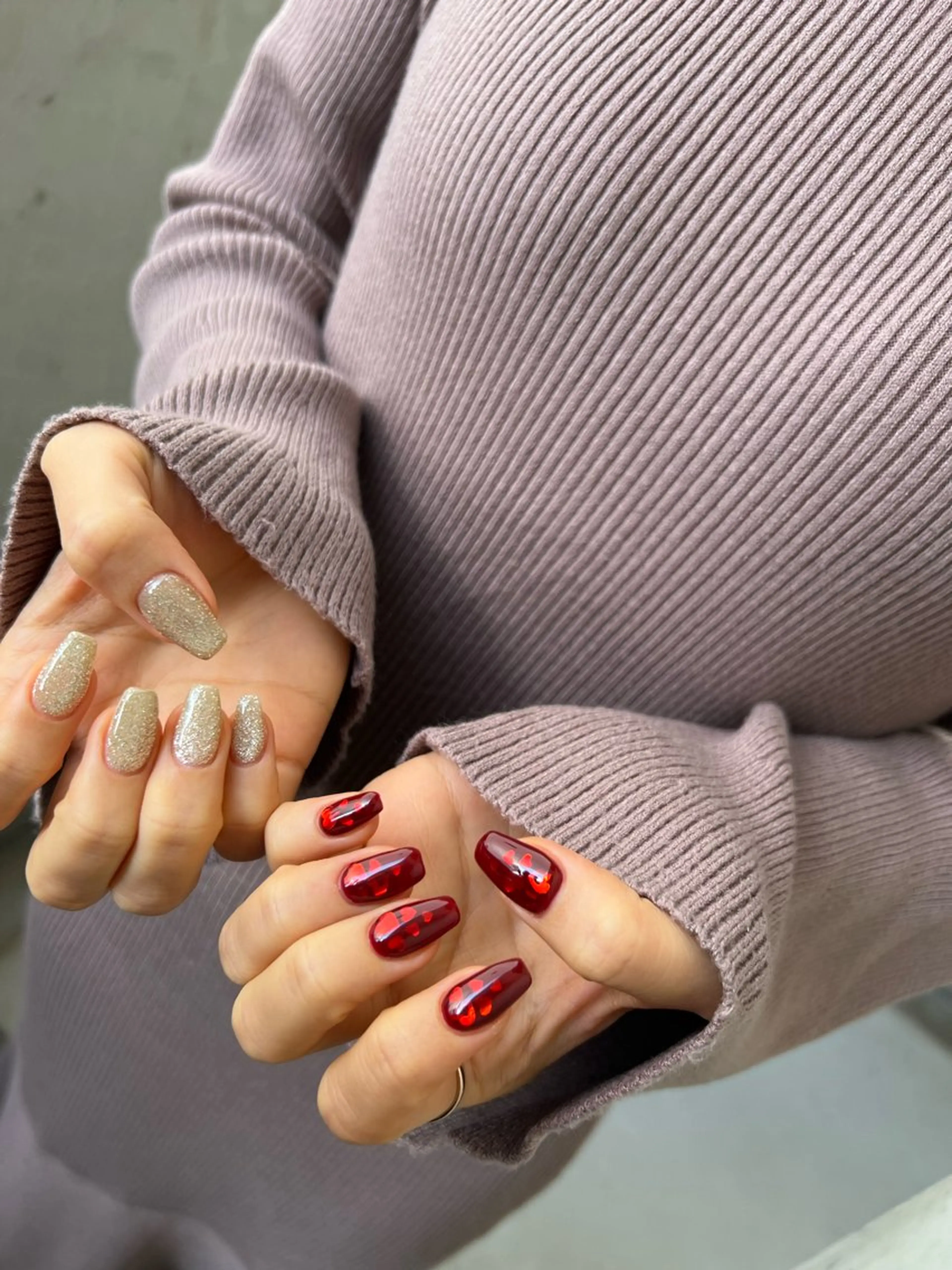 ネイル 持ち込み ニュアンスネイル ハンドネイル ハンドケア Charme. NOBUKOのネイルデザイン