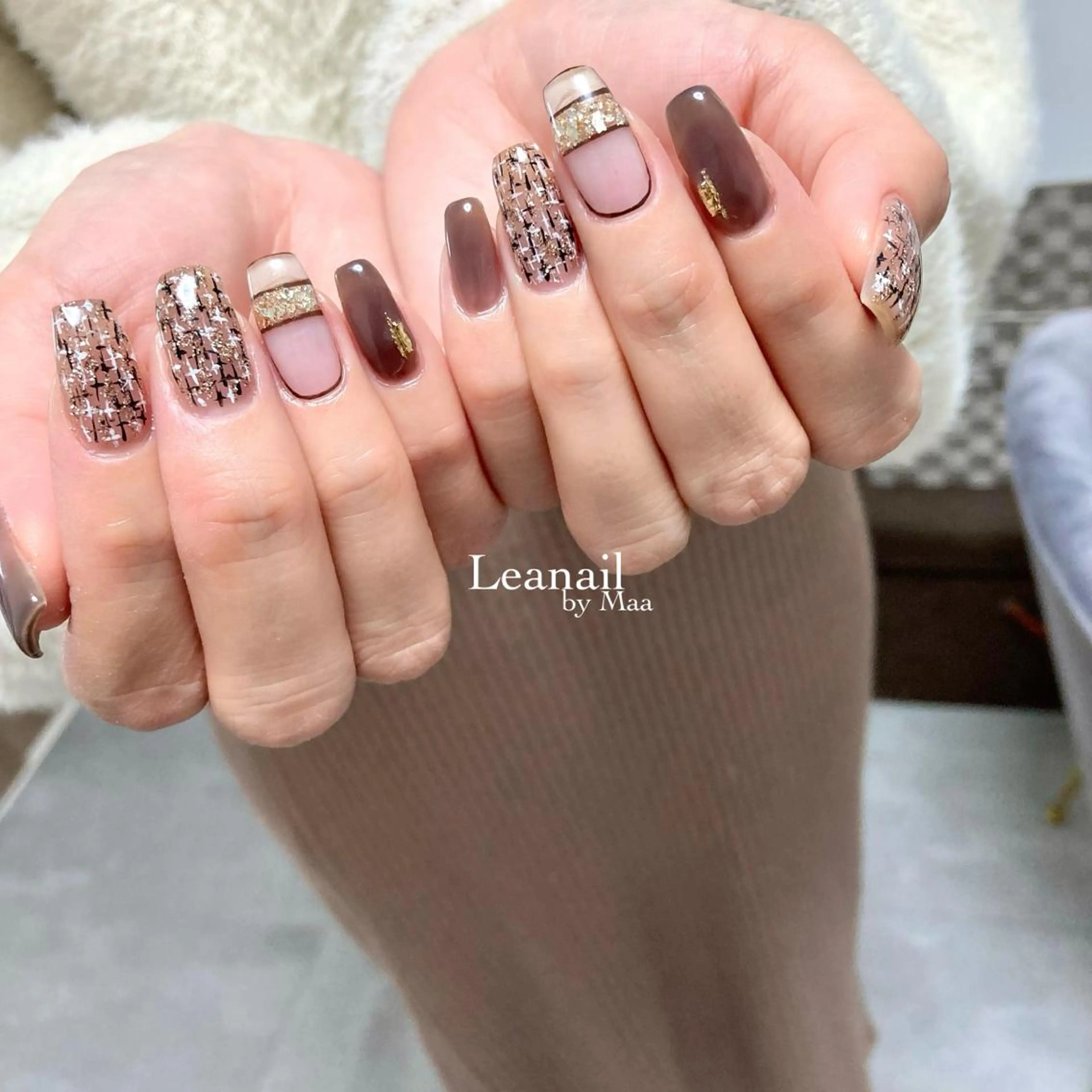 ネイル private_ salon.Leaのネイルデザイン