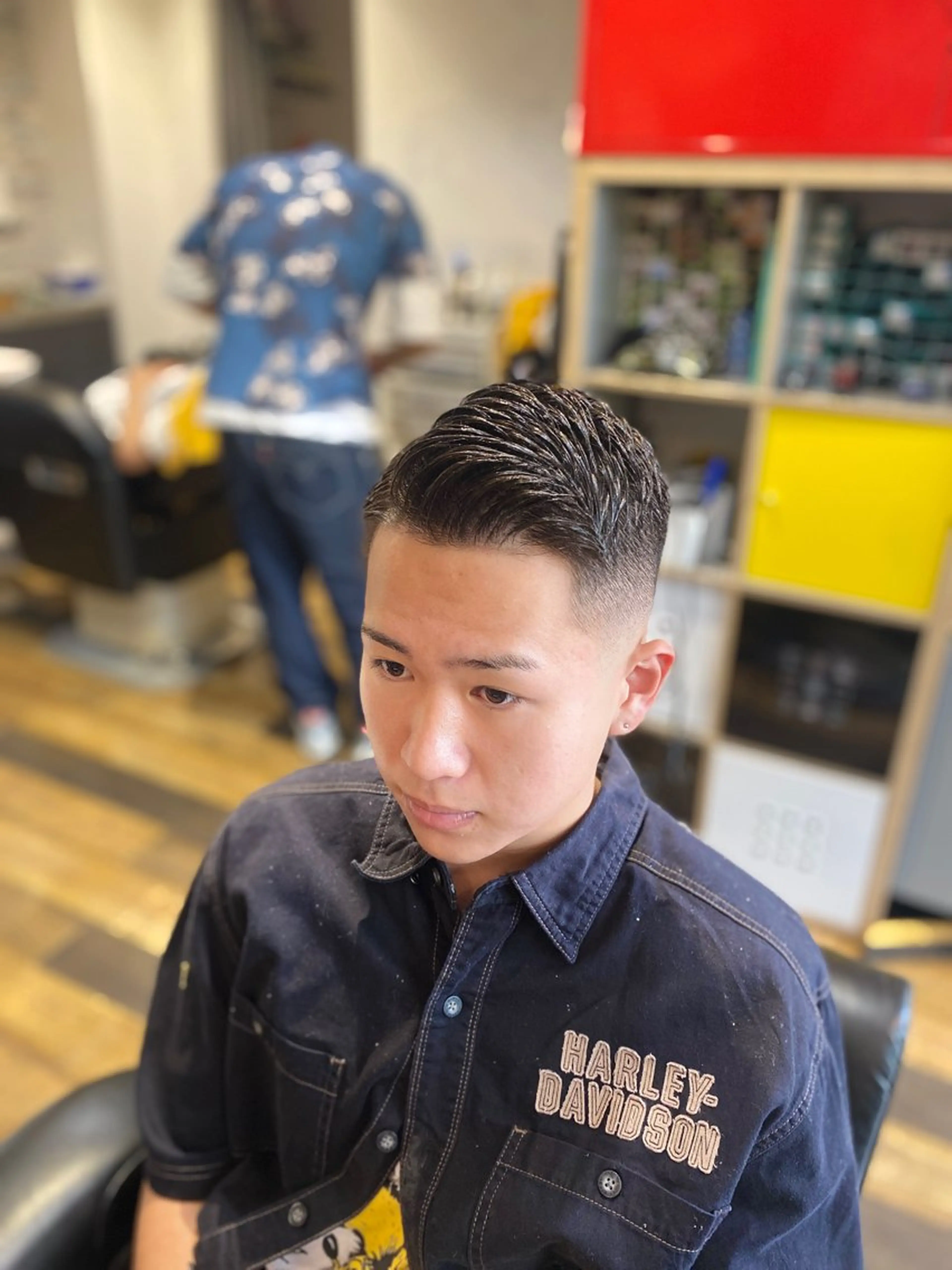 ショート パーマ メンズ 🔥無料メンズカット /パーマ🔥奥山のヘアスタイル