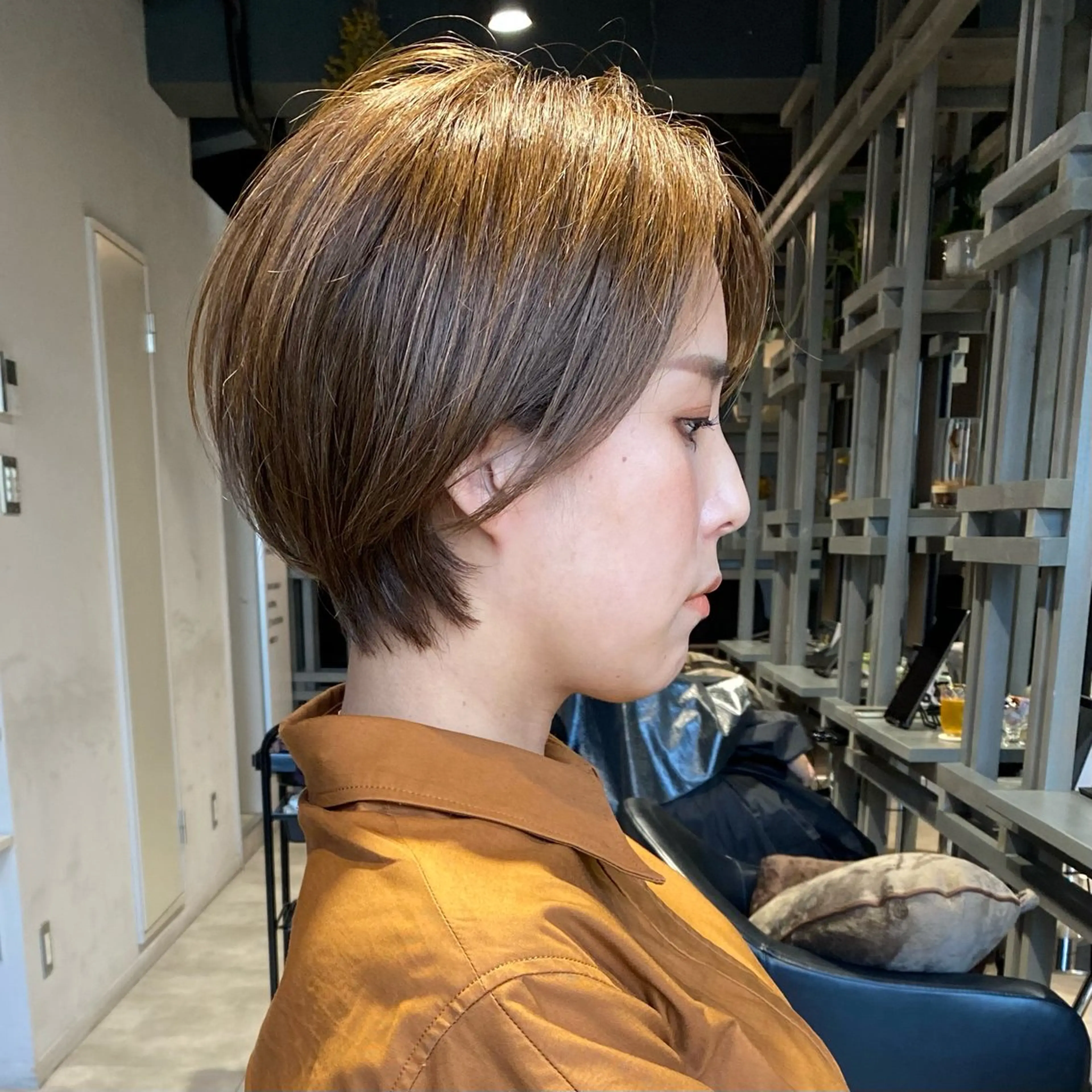 ショート ハイライト 髪質改善 レイヤーカット ショートヘア ショート職人 美容師【KENTA】のヘアスタイル