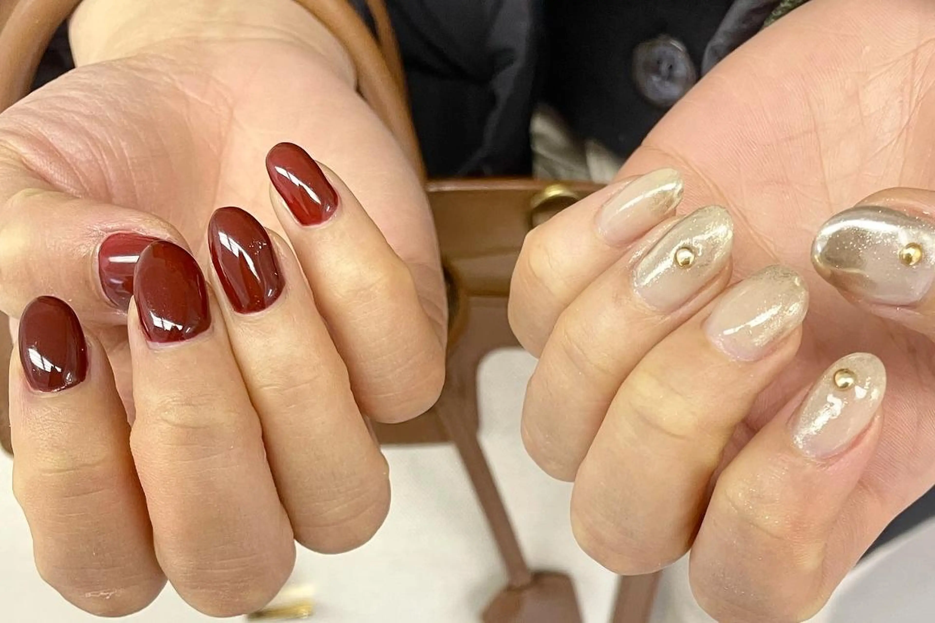 ネイル ハンドネイル 大阪福島韓国束感まつ げ Sayaka🤍のマツエク・マツパデザイン
