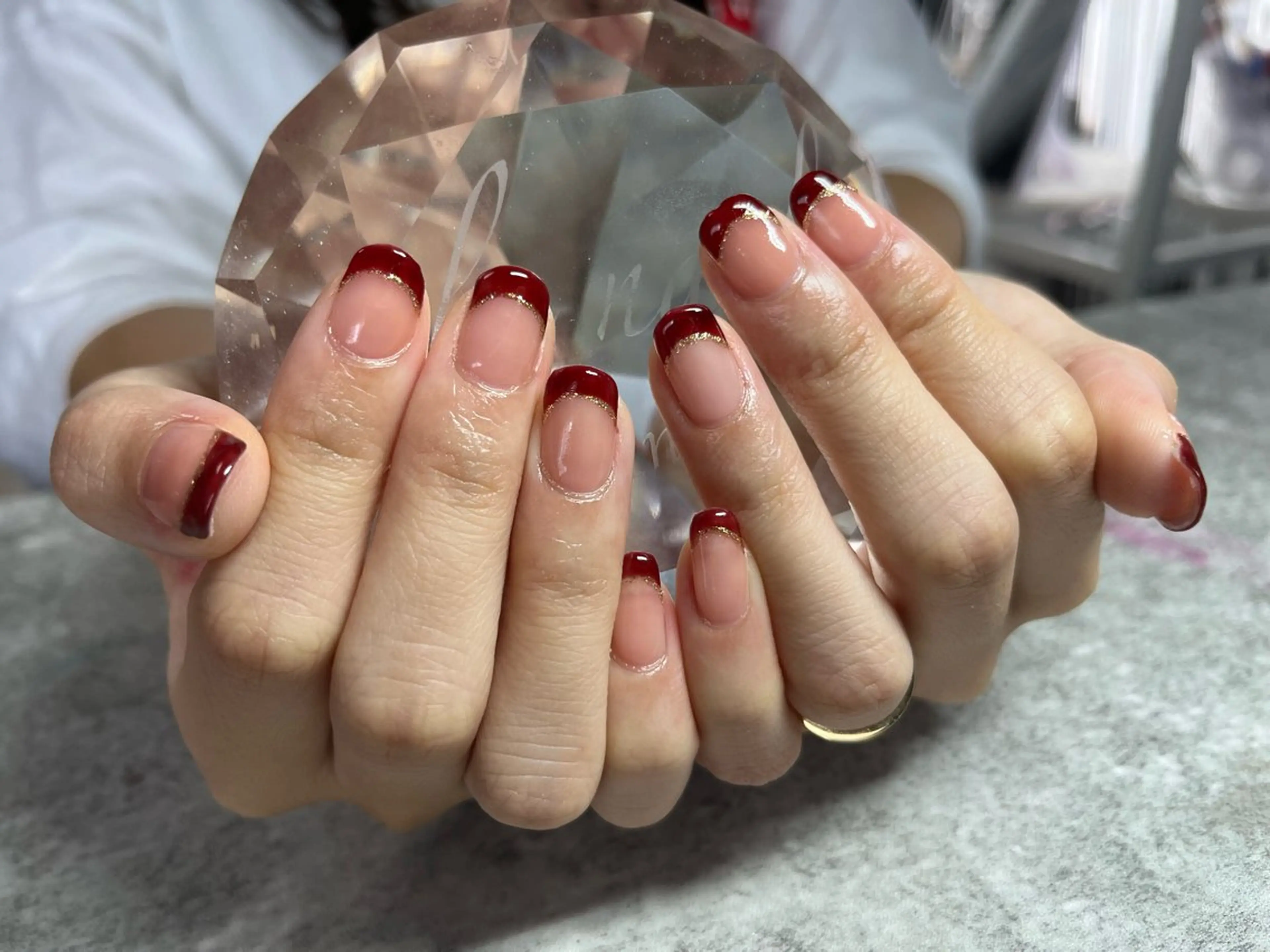 ネイル 持ち込み 佐野 愛美のネイルデザイン