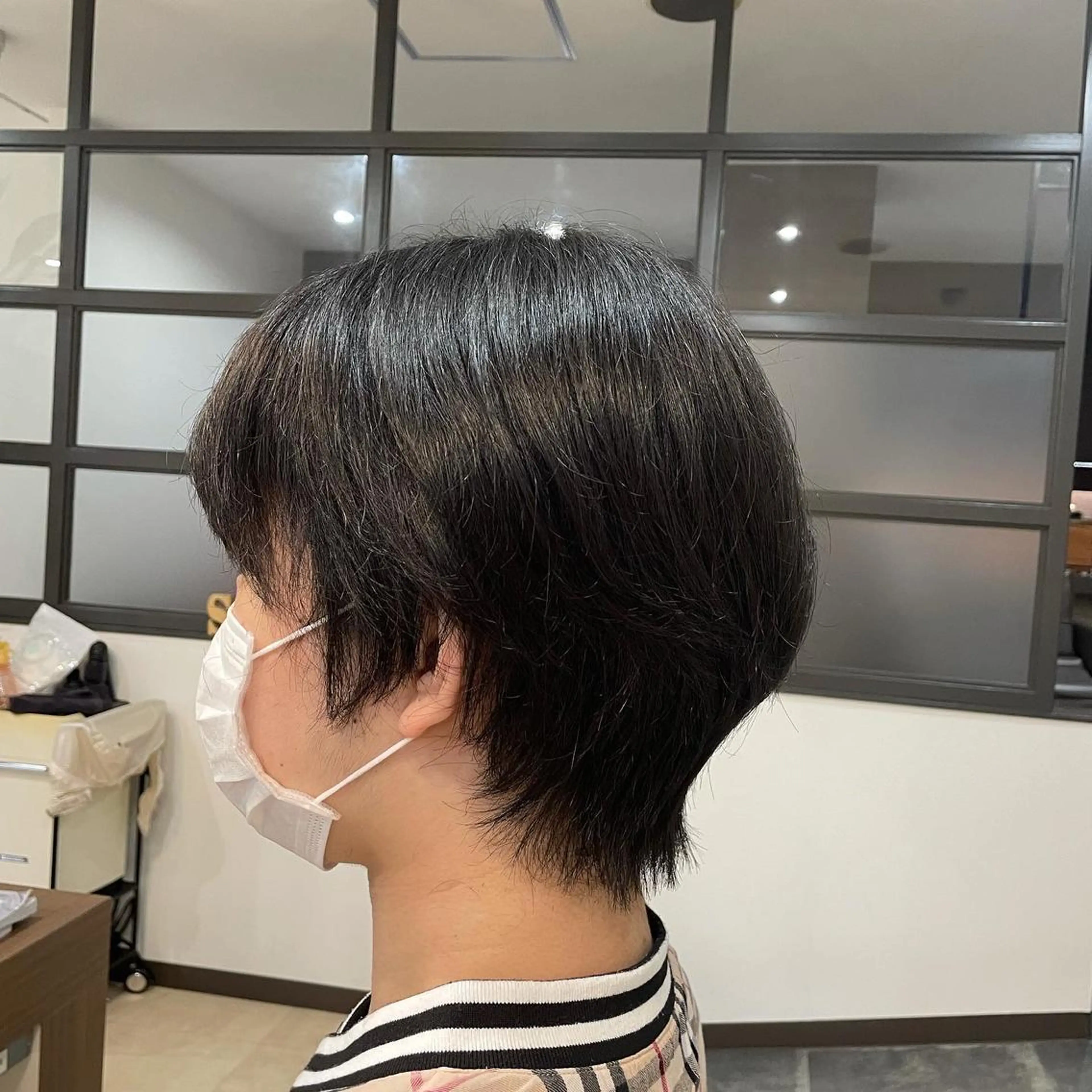 ショート ショートヘア ウルフカット SOL .✂︎ 松永李帆のヘアスタイル
