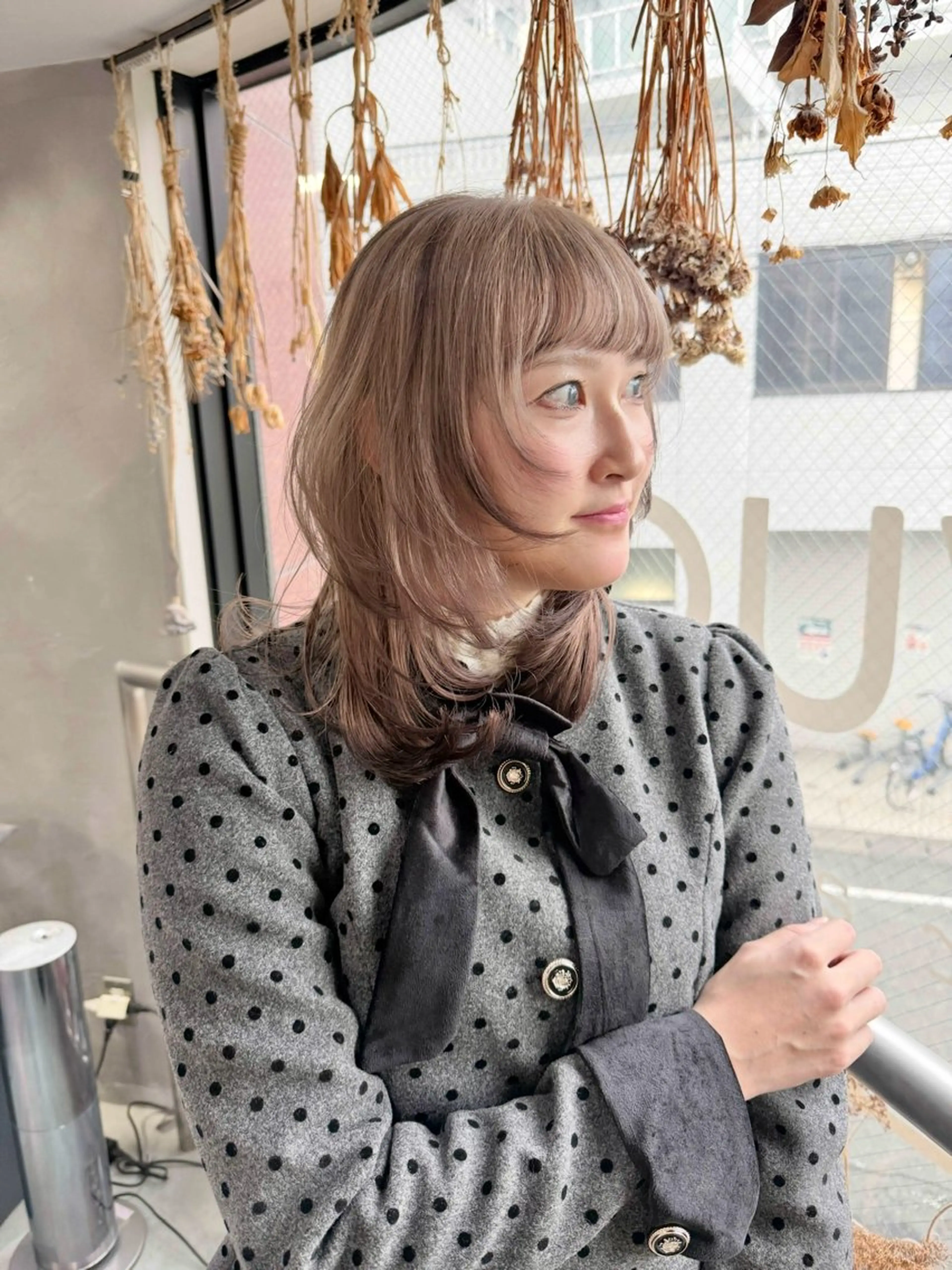 セミロング カラー カット ヘアカラー トリートメント ウルフ/レイヤー🪐 MANAのヘアスタイル