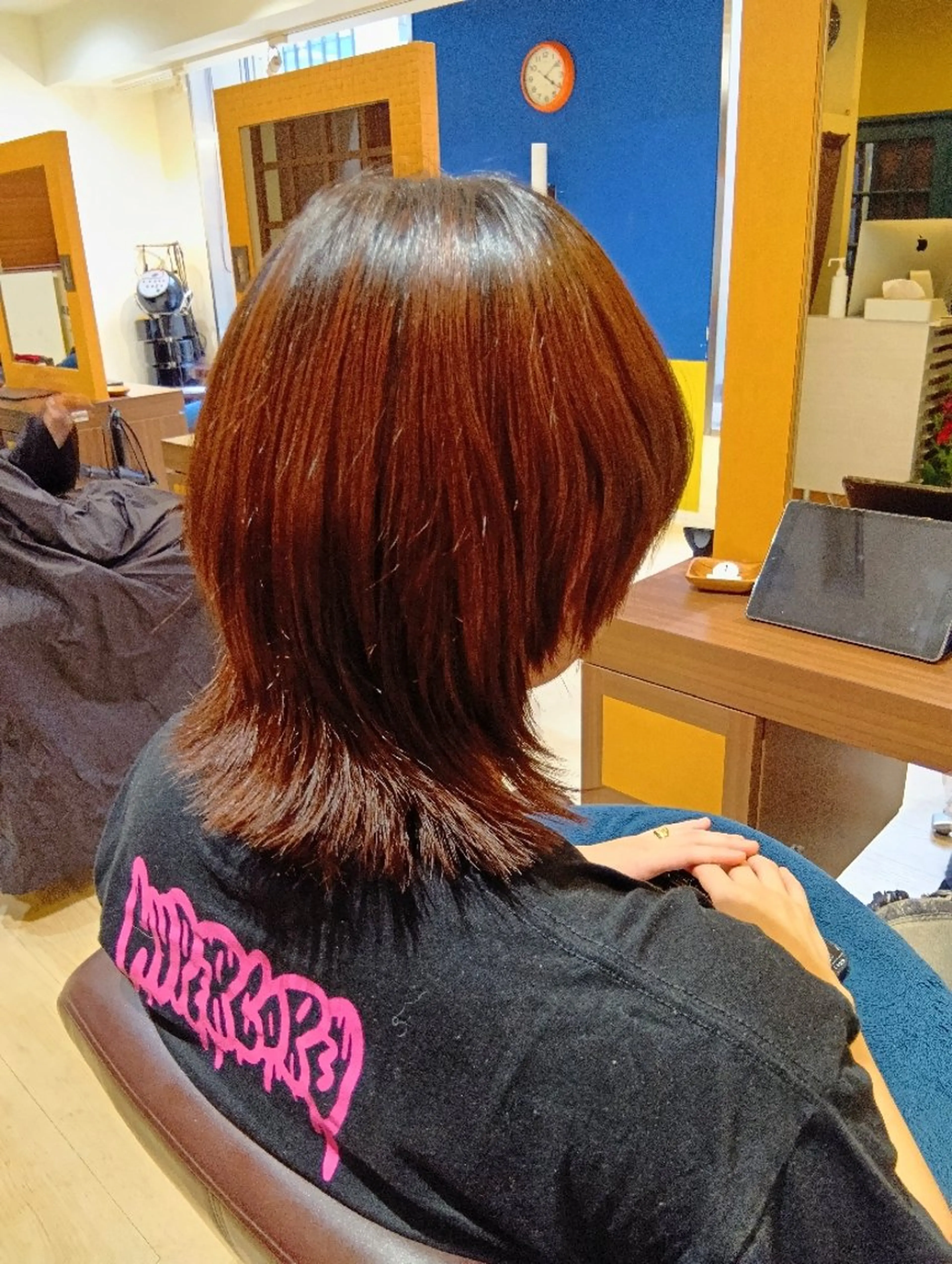 ミディアム 縮毛矯正 カット 縮毛矯正 トリートメント 小林暢🌟Orque 髪質改善サロン🌙のヘアスタイル