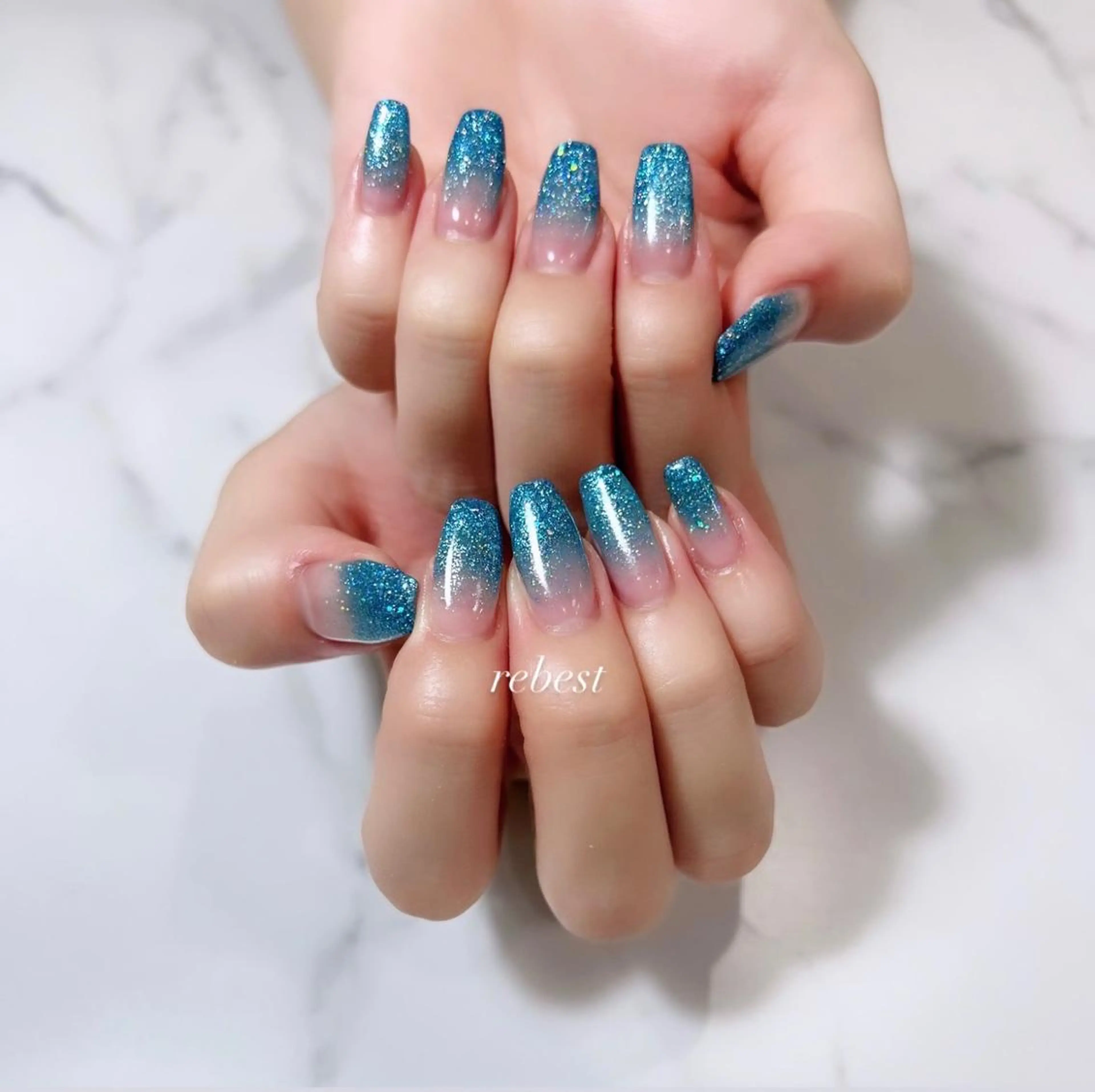 ネイル REBEST京橋 🦋Curumiのネイルデザイン