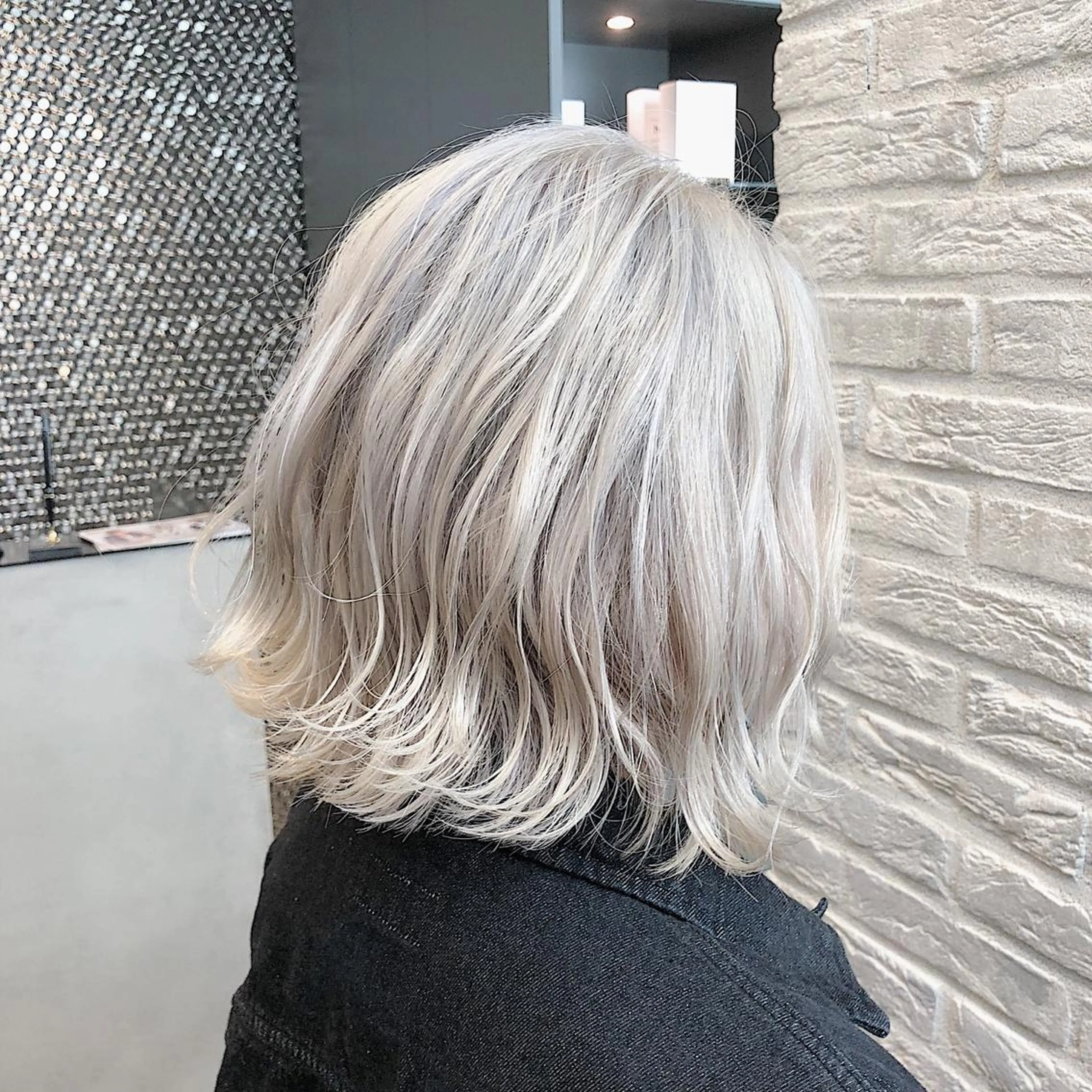 ミディアム カラー ブリーチ ノンダメージ髪質改善 カラー💎/KURAのヘアスタイル