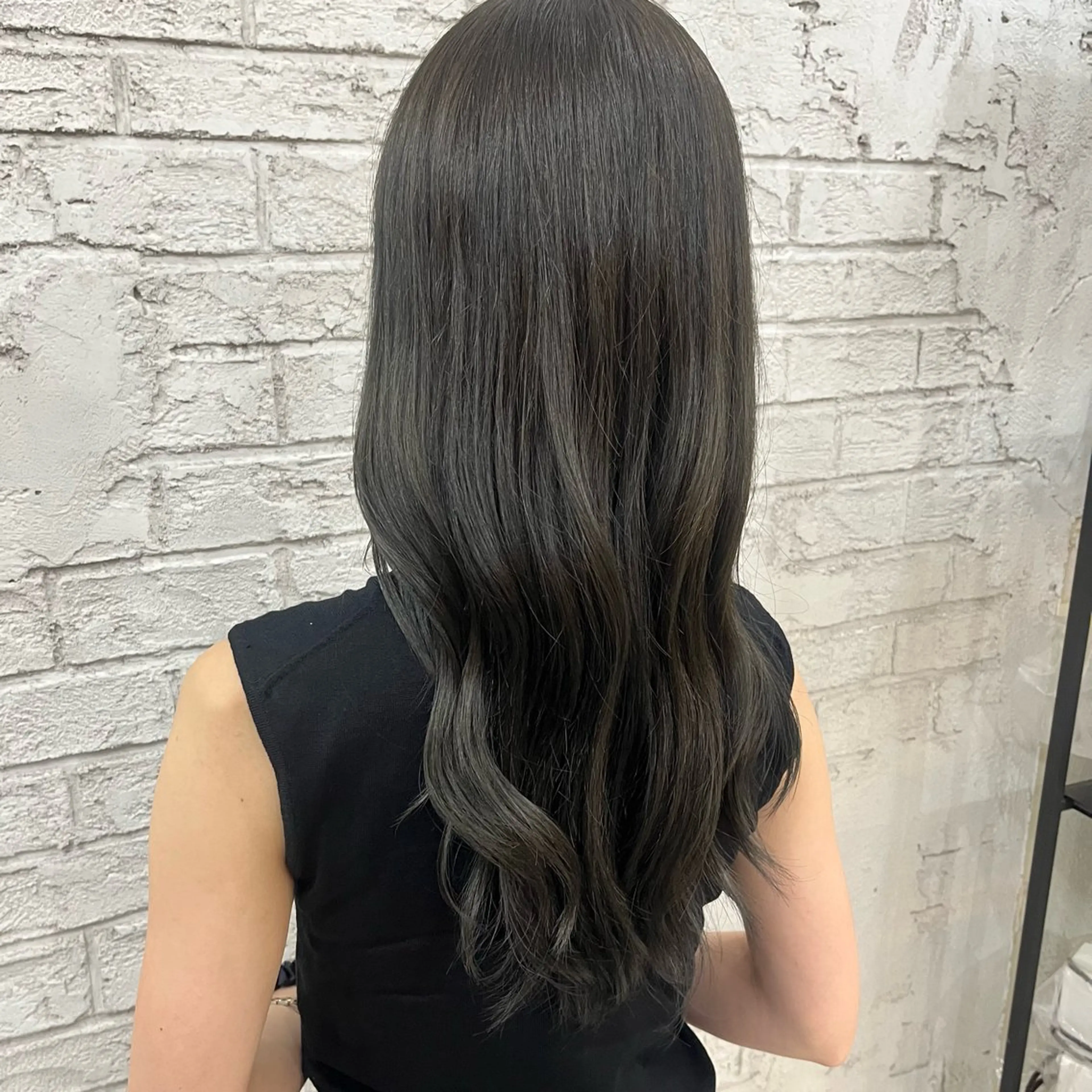 ロング ヘアカラー トリートメント 艶髪ブリーチカラー 💗manaka💗のヘアスタイル