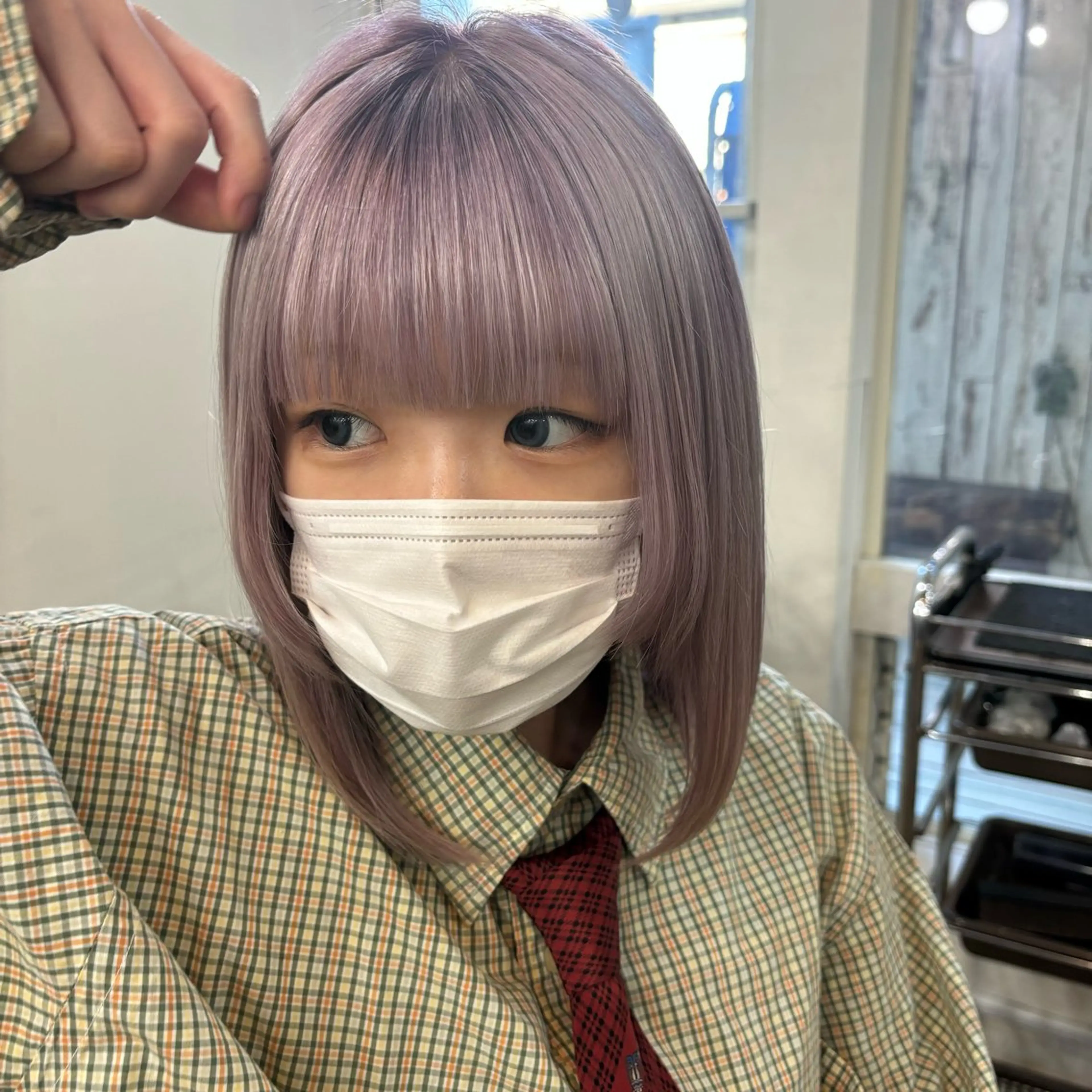 ミディアム カラー ヘアカラー トリートメント SHO 👻原宿 /艶カラーのヘアスタイル