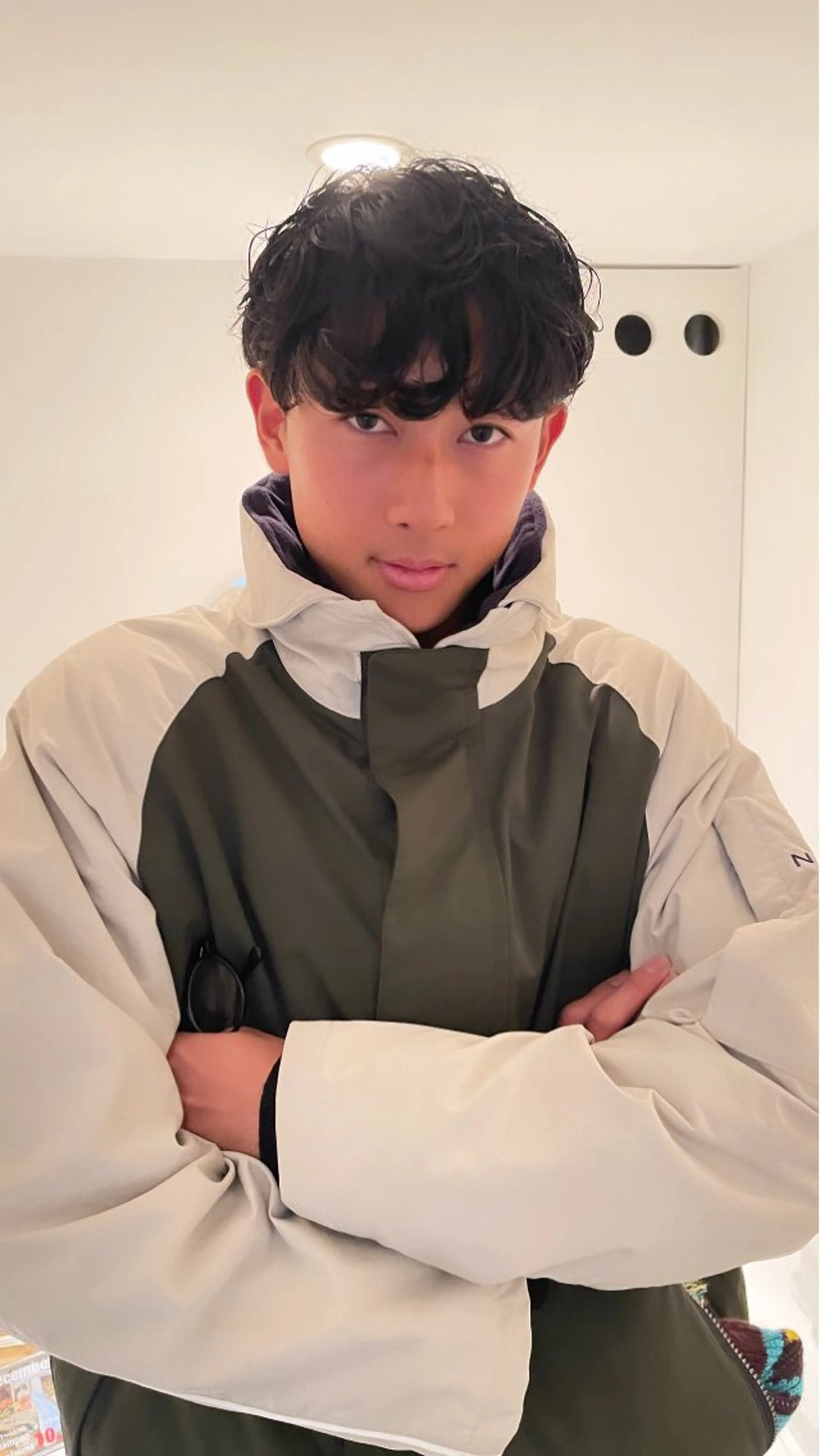 メンズ メンズパーマ ボブ/レイヤー /河内温太のヘアスタイル