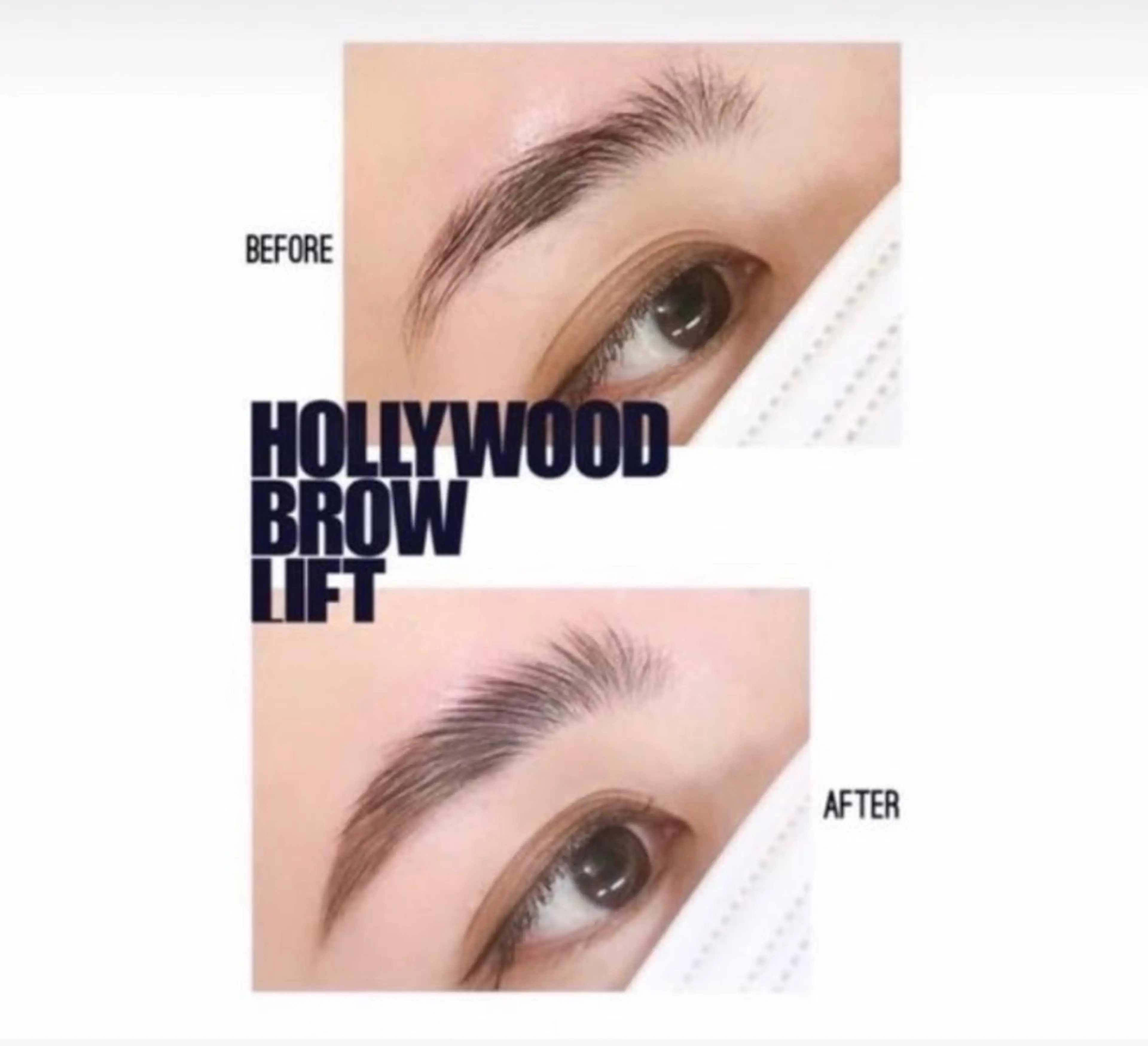 アイブロウ ハリウッドブロウリフト Richelle 相模大野のマツエク・マツパデザイン