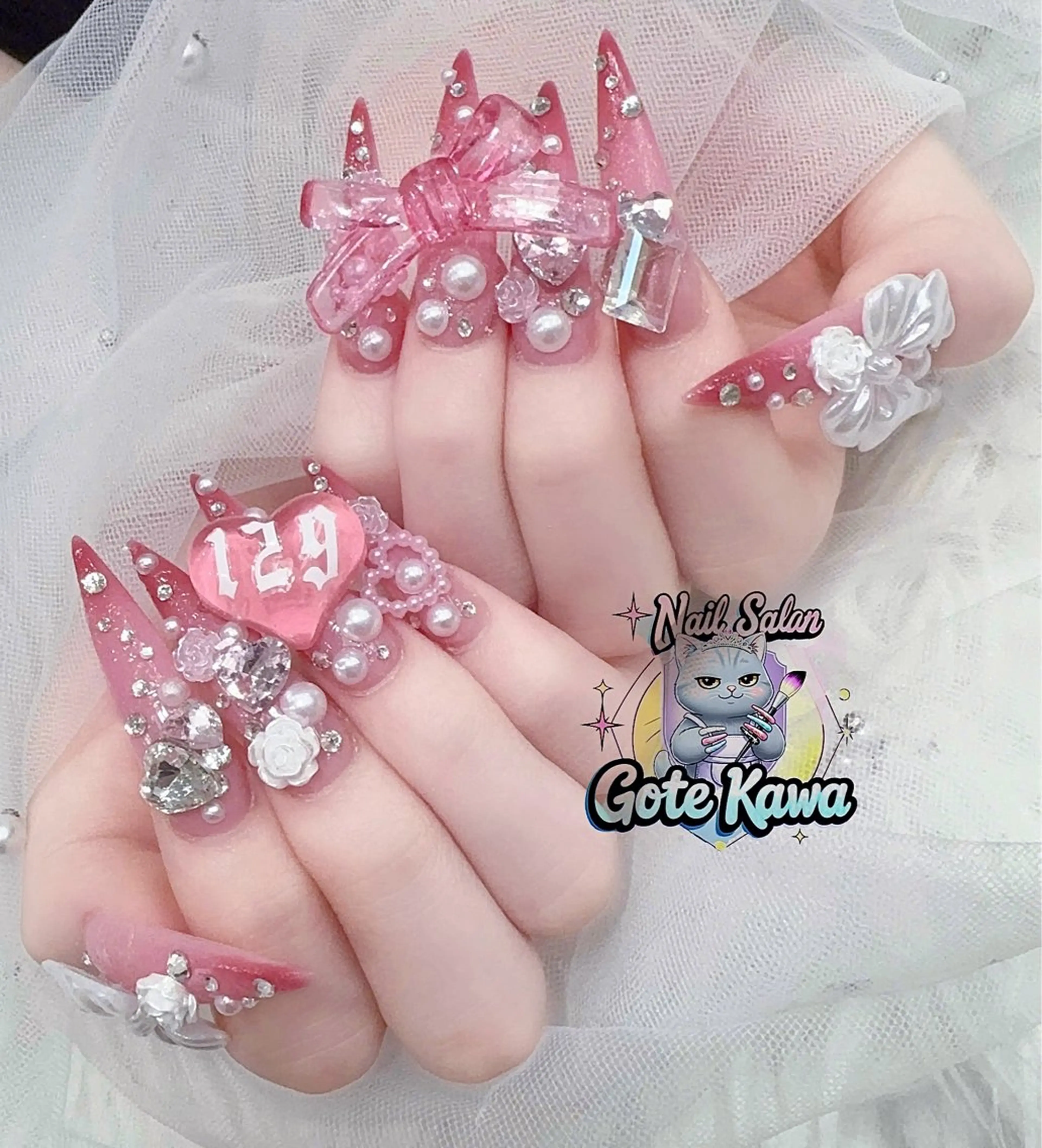 ネイル ハンドネイル ハンドケア Gote Kawa nail salonのネイルデザイン