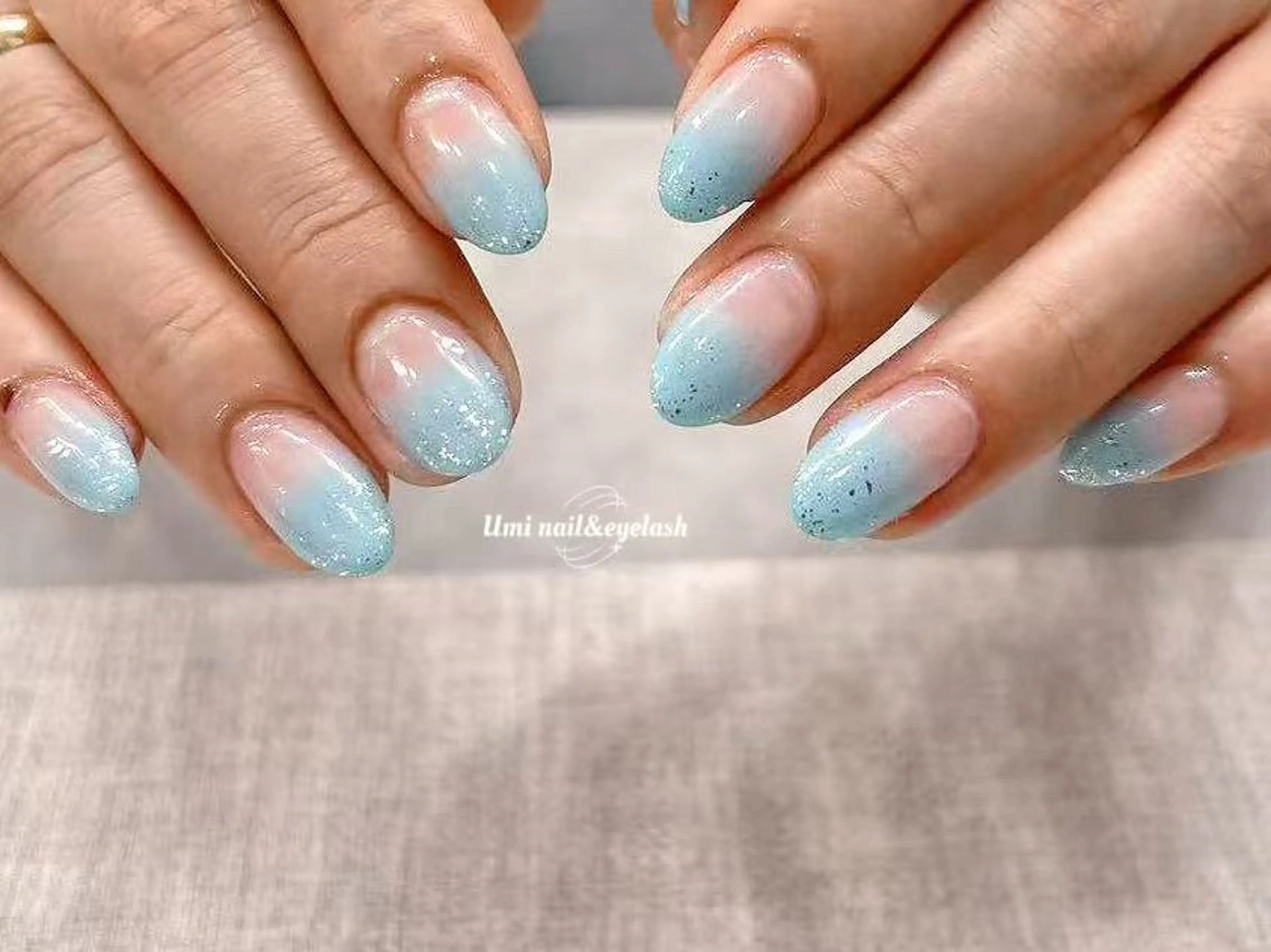 カラーグラデションの写真