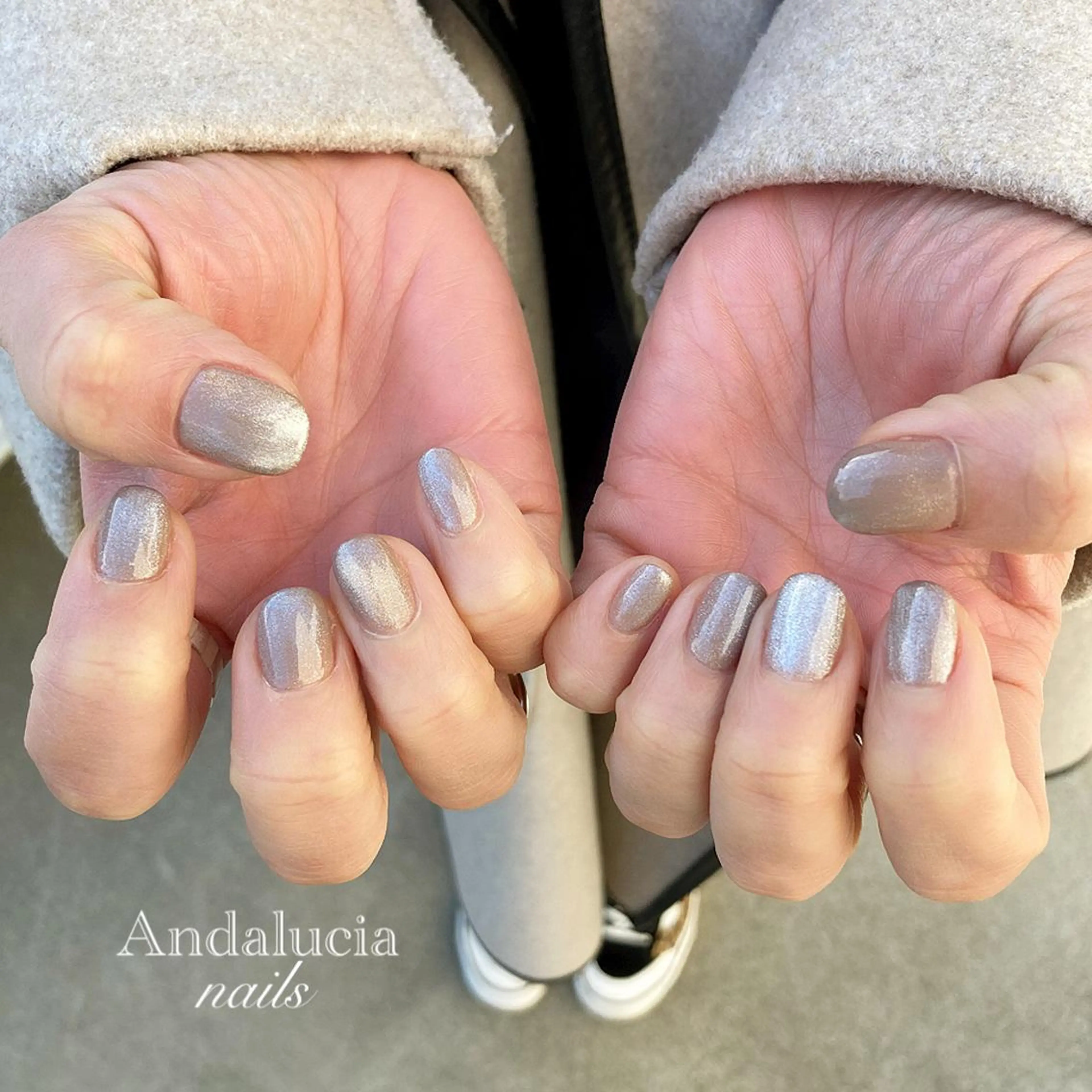 ネイル マグネットネイル Andalucia nailsのネイルデザイン