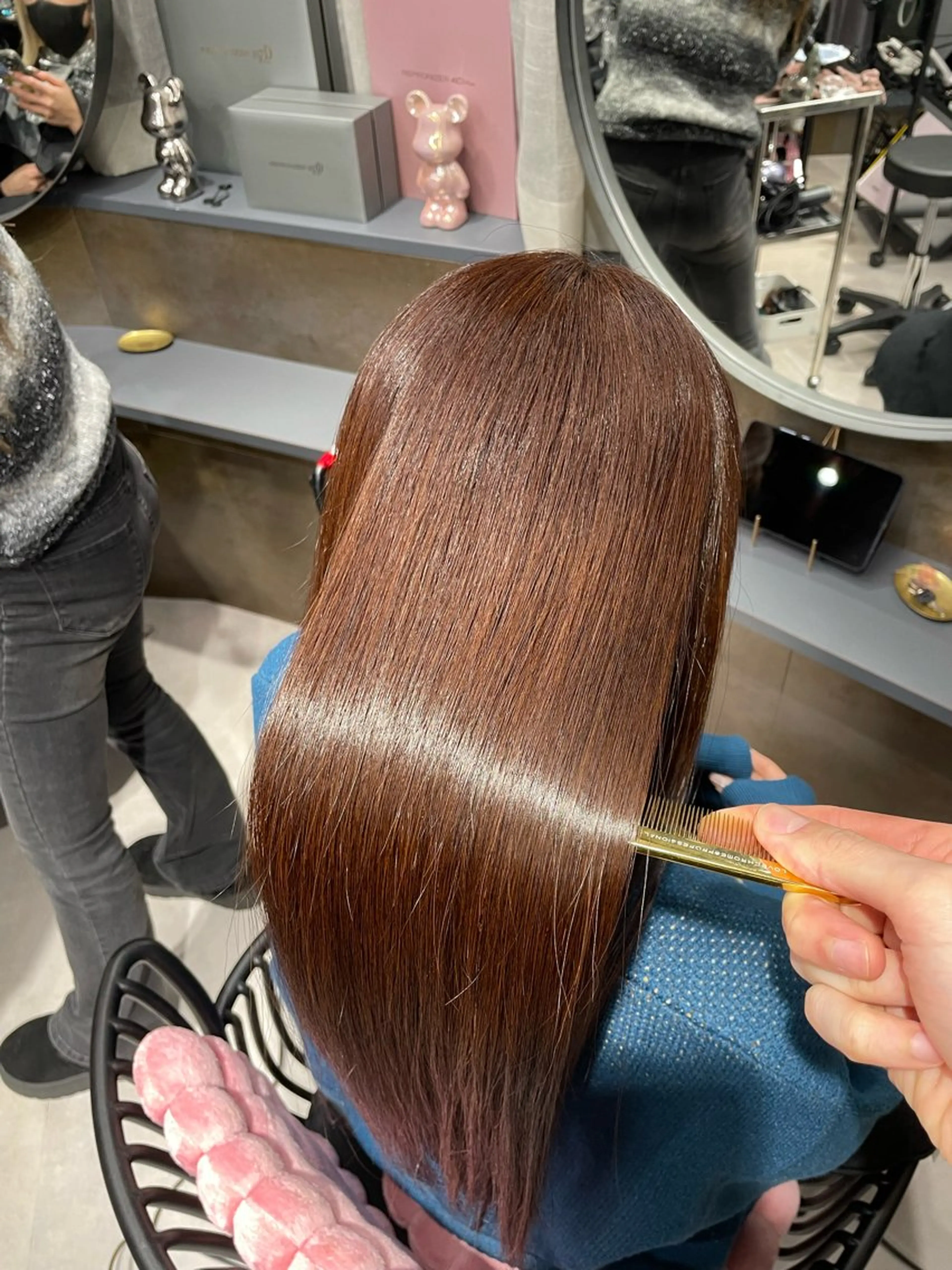 ロング 半個室サロンyoures hair 髪質改善トリートメント東新宿店所属・榊原竜弥 髪質改善/美髪作りのヘアスタイル