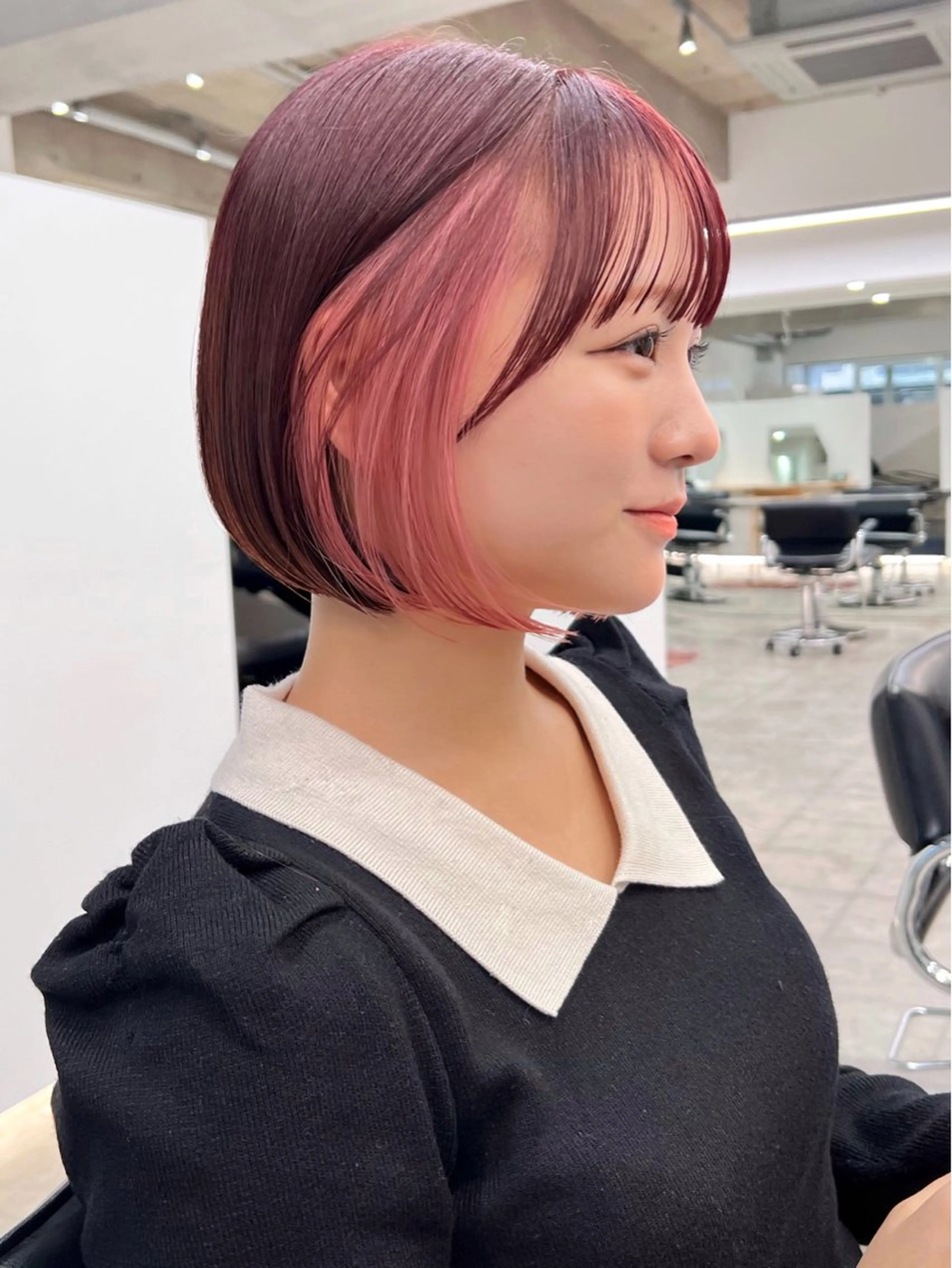 ショート カラー 夏山 秀憲のヘアスタイル