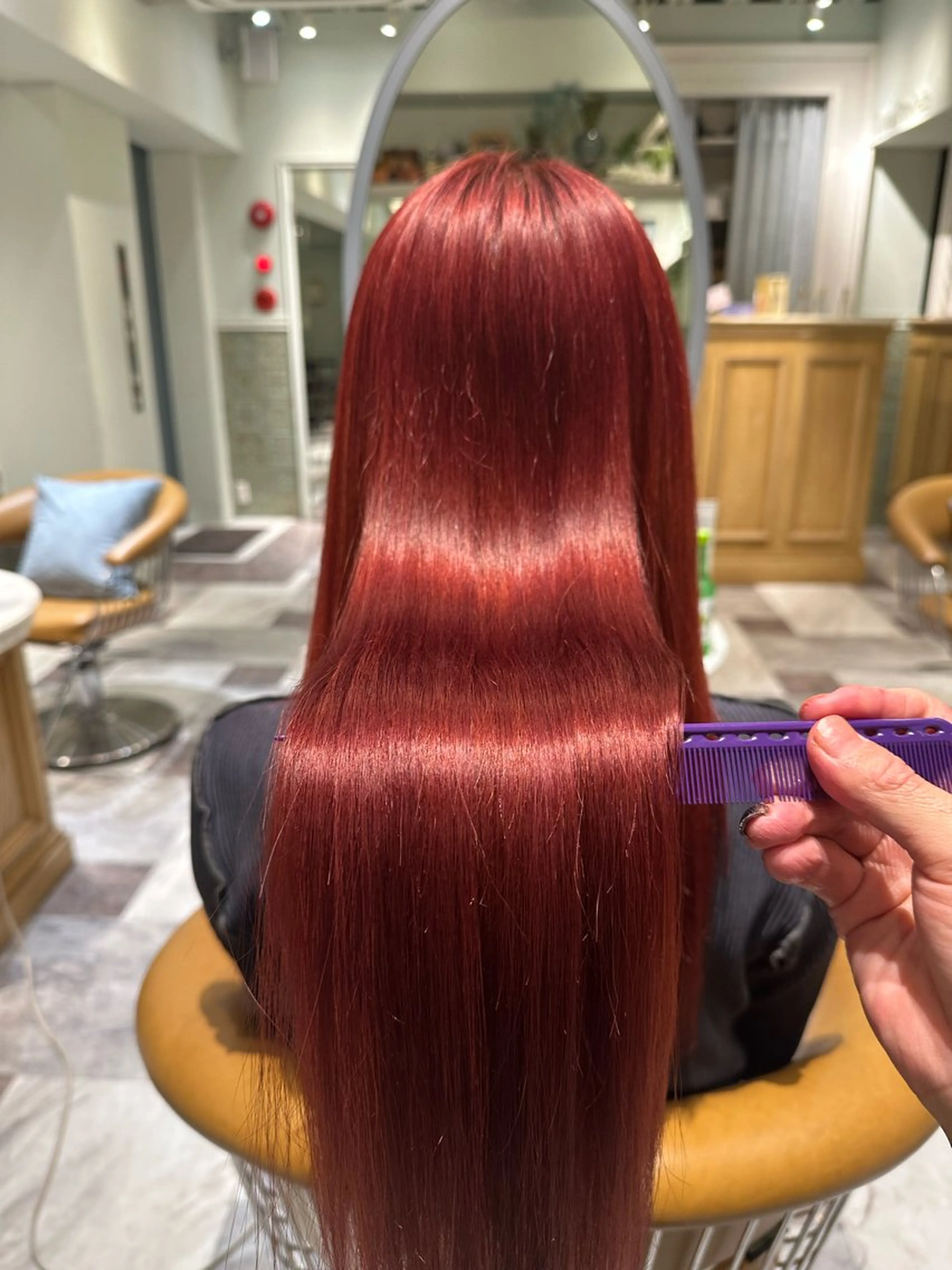 ロング MASHU韓国ヘア/ レイヤー/透明感カラのヘアスタイル