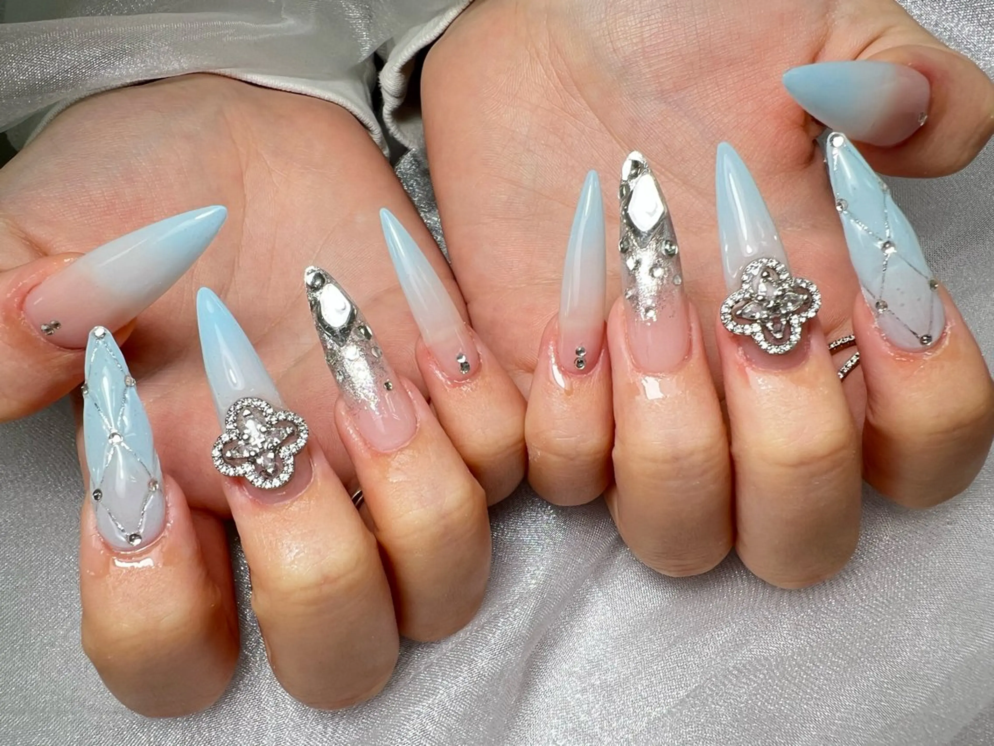 ネイル ハンドネイル Mana‪ ‪·͜· ❤︎‬のネイルデザイン