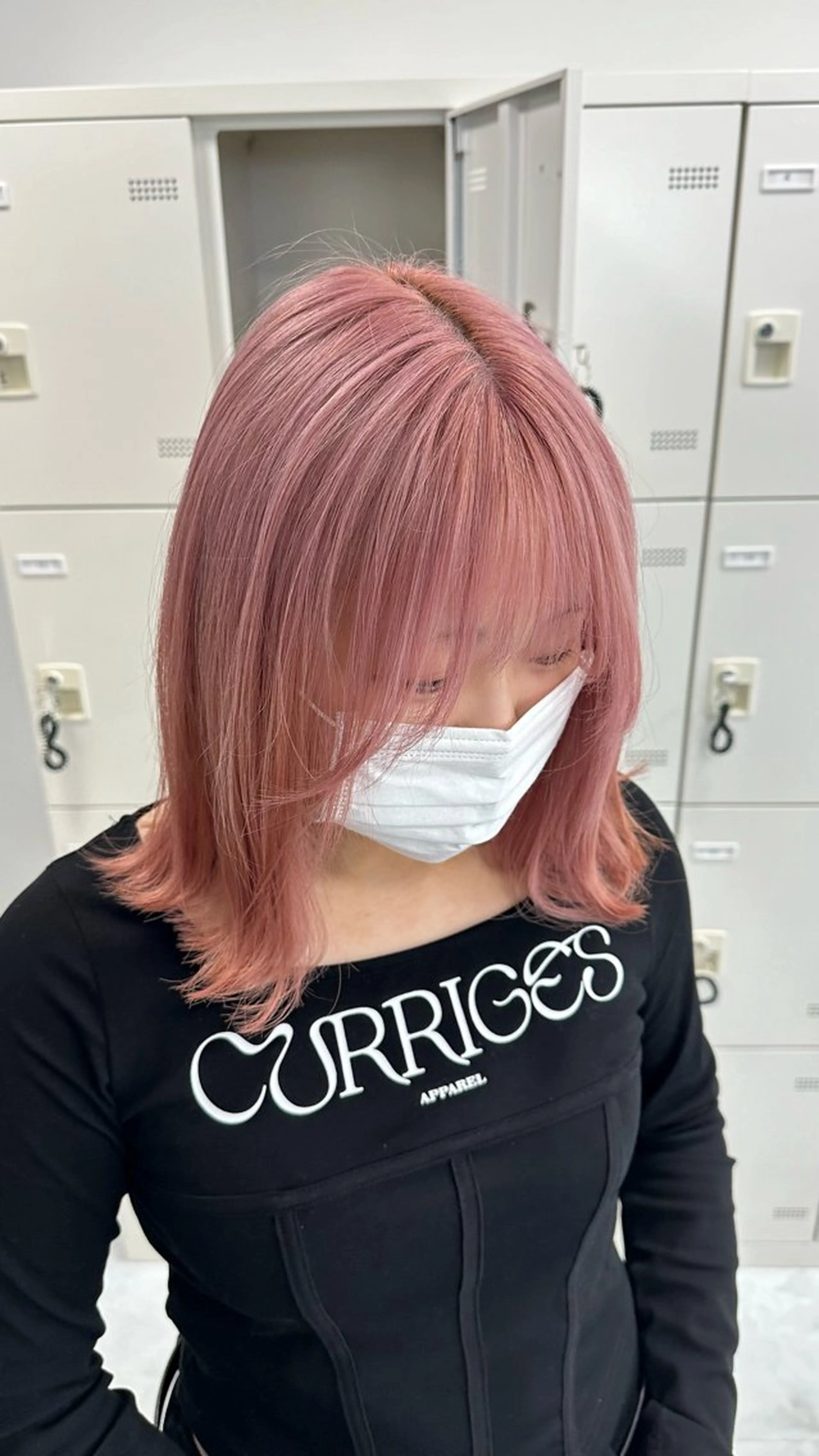 ミディアム カラー ヘアカラー トリートメント レイヤーダブルカラー KYONのヘアスタイル