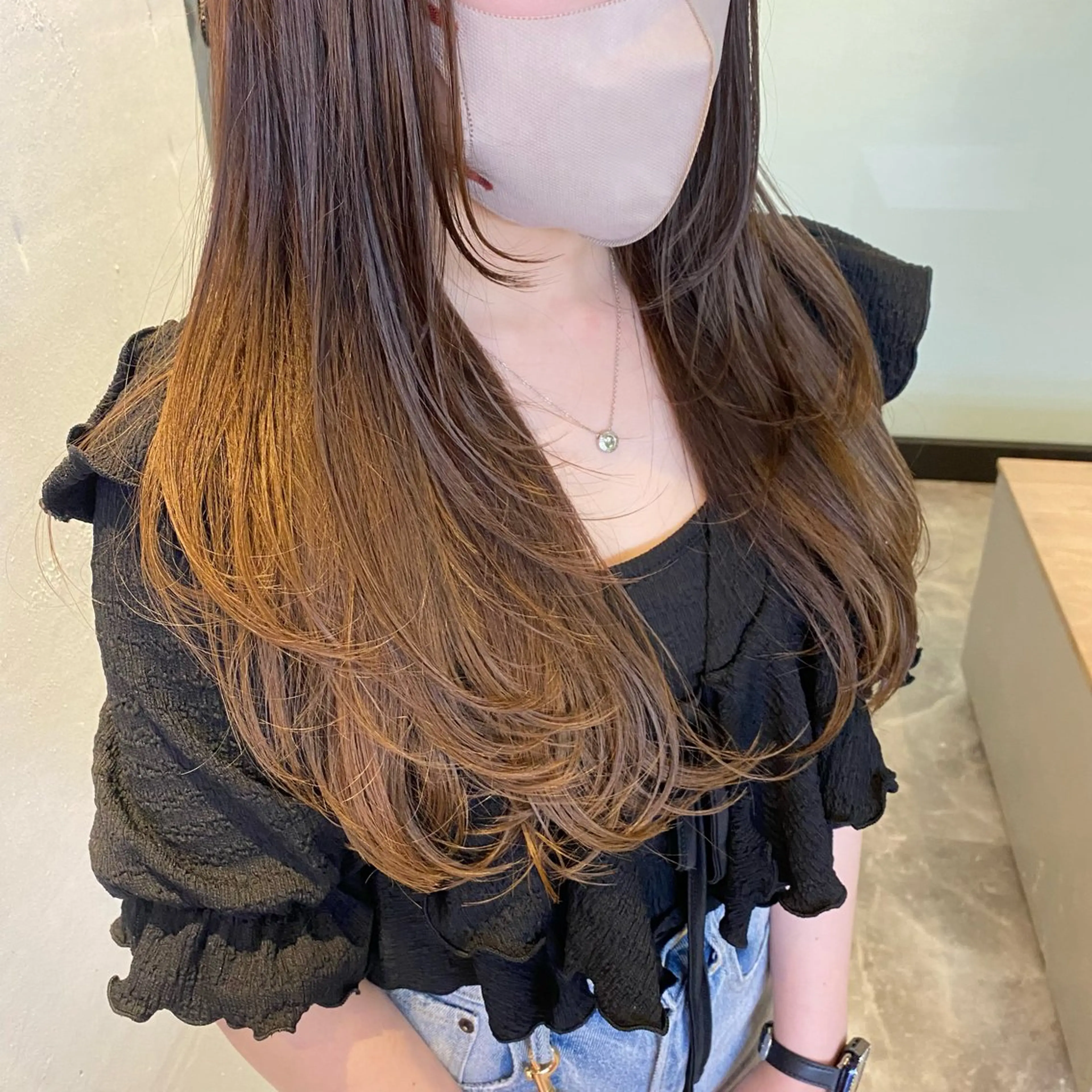 ロング 韓国ヘア特化 💟 ララア 💟のヘアスタイル