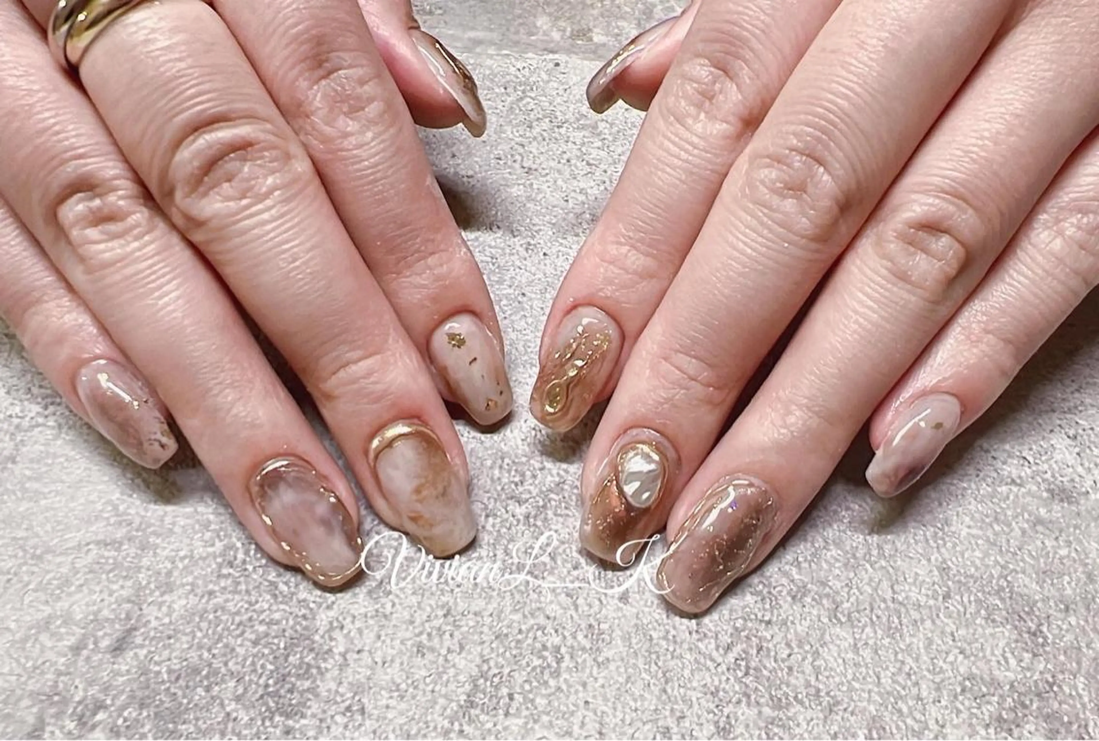 ネイル 🍉Vivian🌴 LK🍉のネイルデザイン