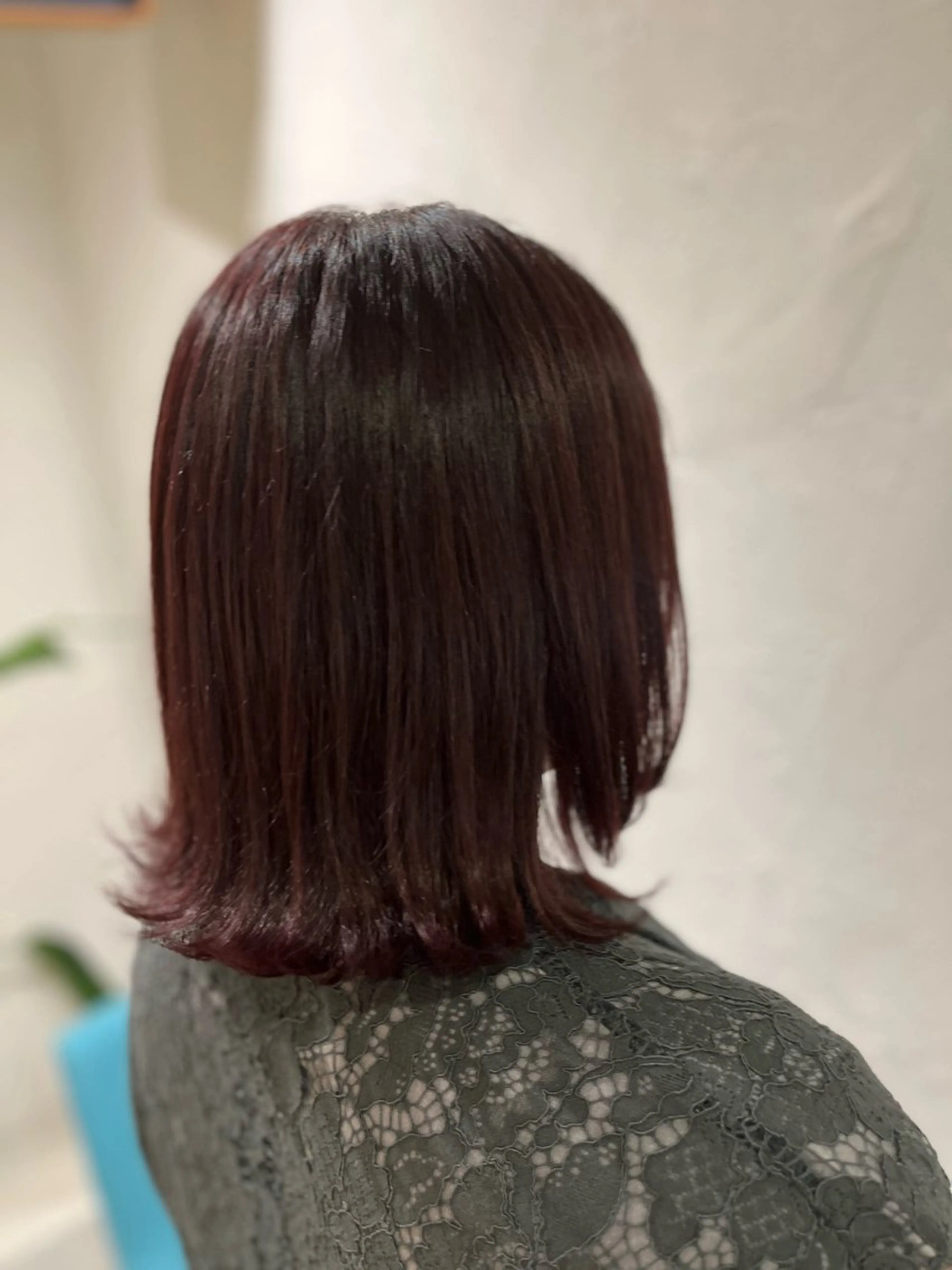 ミディアム 伸ばしかけ レイヤーカット カット ヘアカラー トリートメント 美容室stadium 横田ジュンコのヘアスタイル