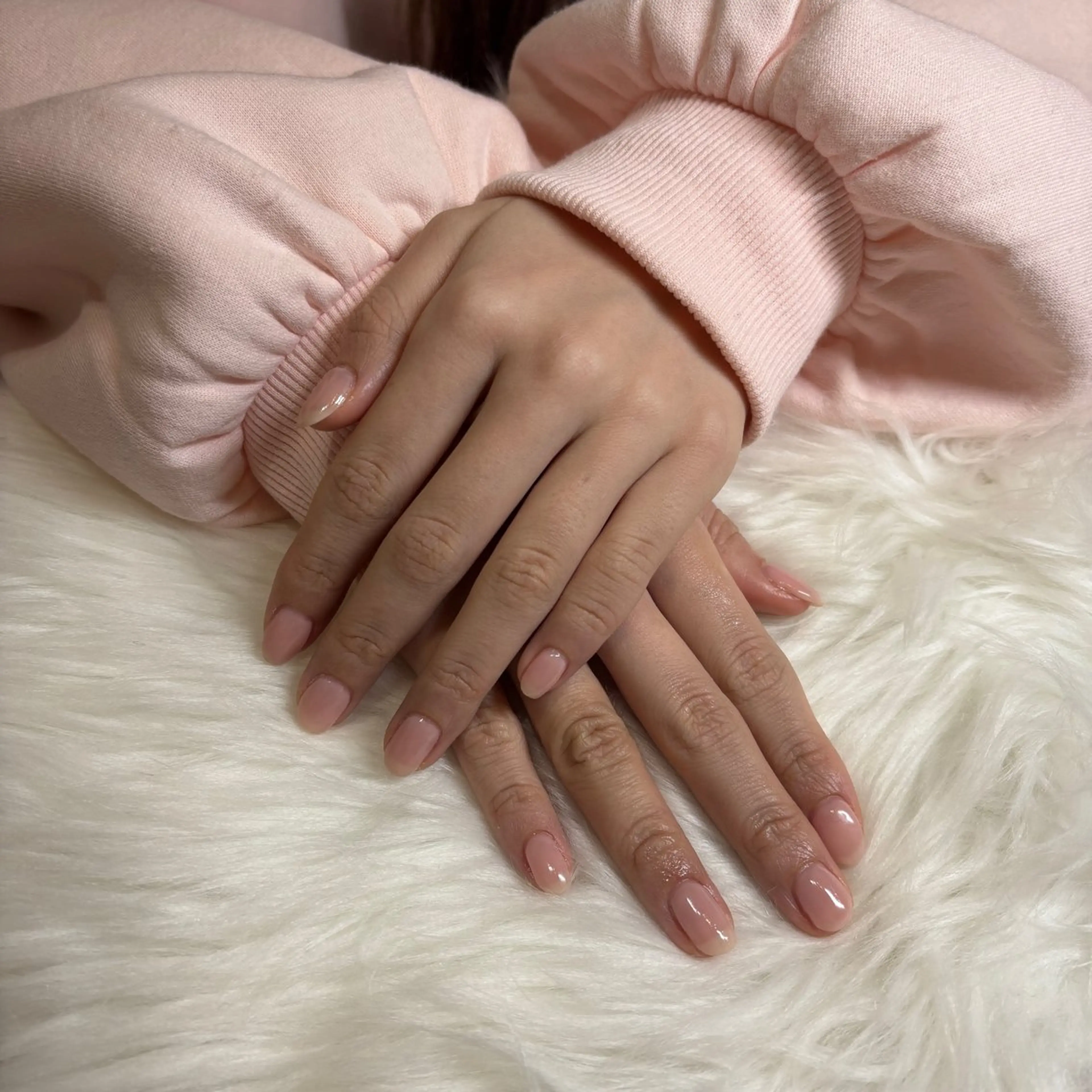 ネイル ワンカラーネイル 髙橋 里奈のネイルデザイン