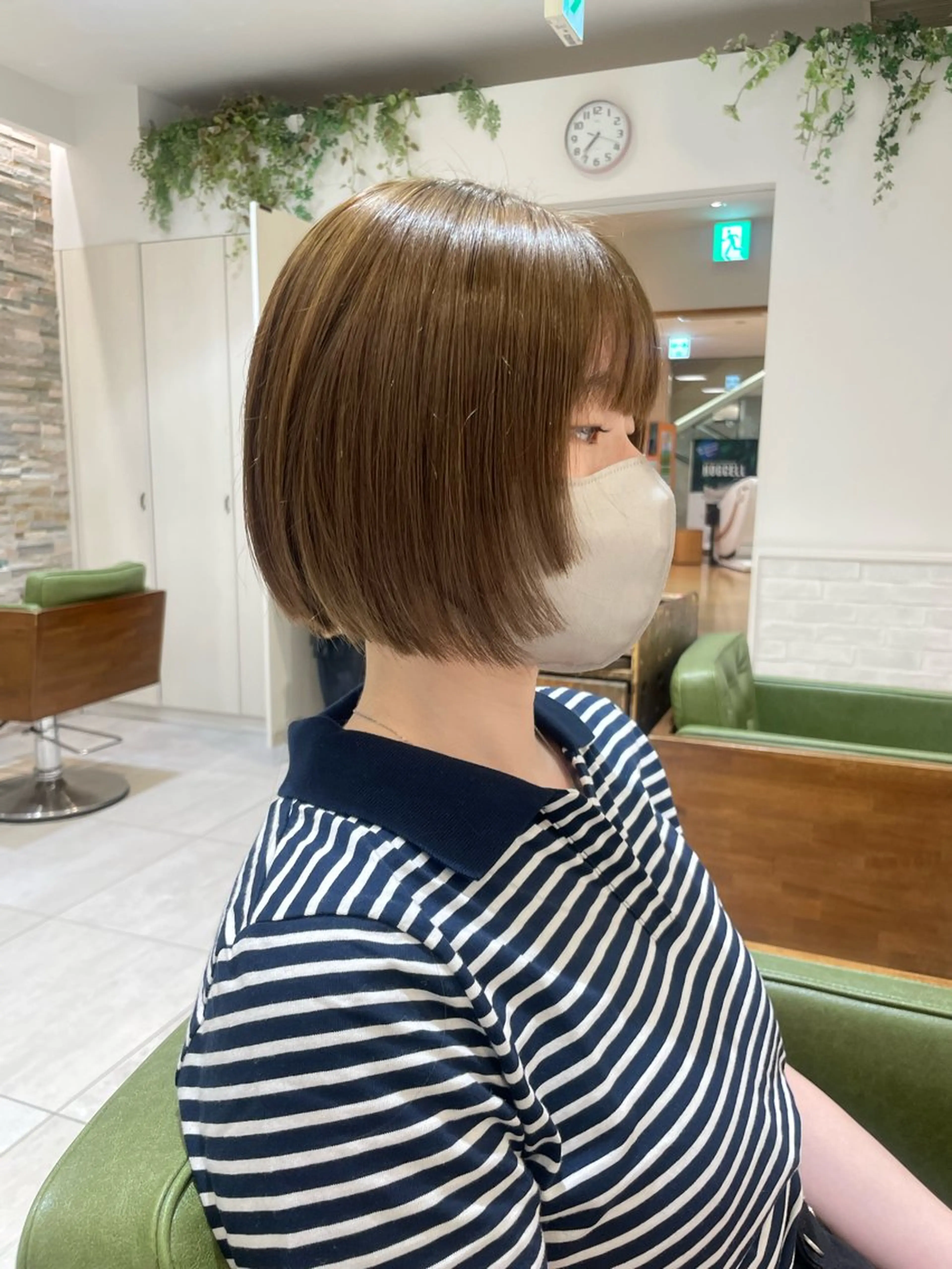 ショート カット ヘアカラー トリートメント 石渡このみ 🍊レイヤーカットのヘアスタイル