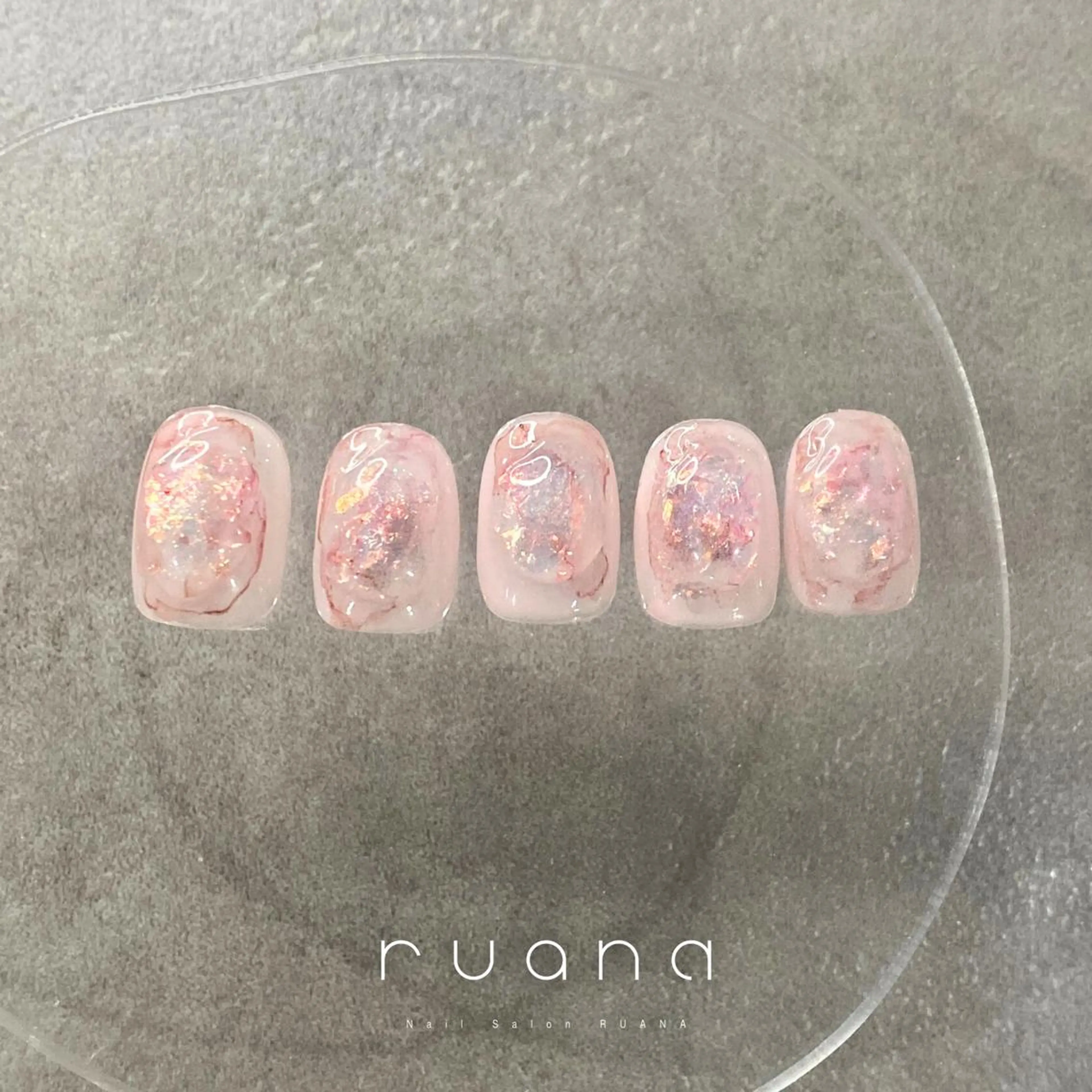 ネイル ニュアンスネイル🧡 rionaのネイルデザイン
