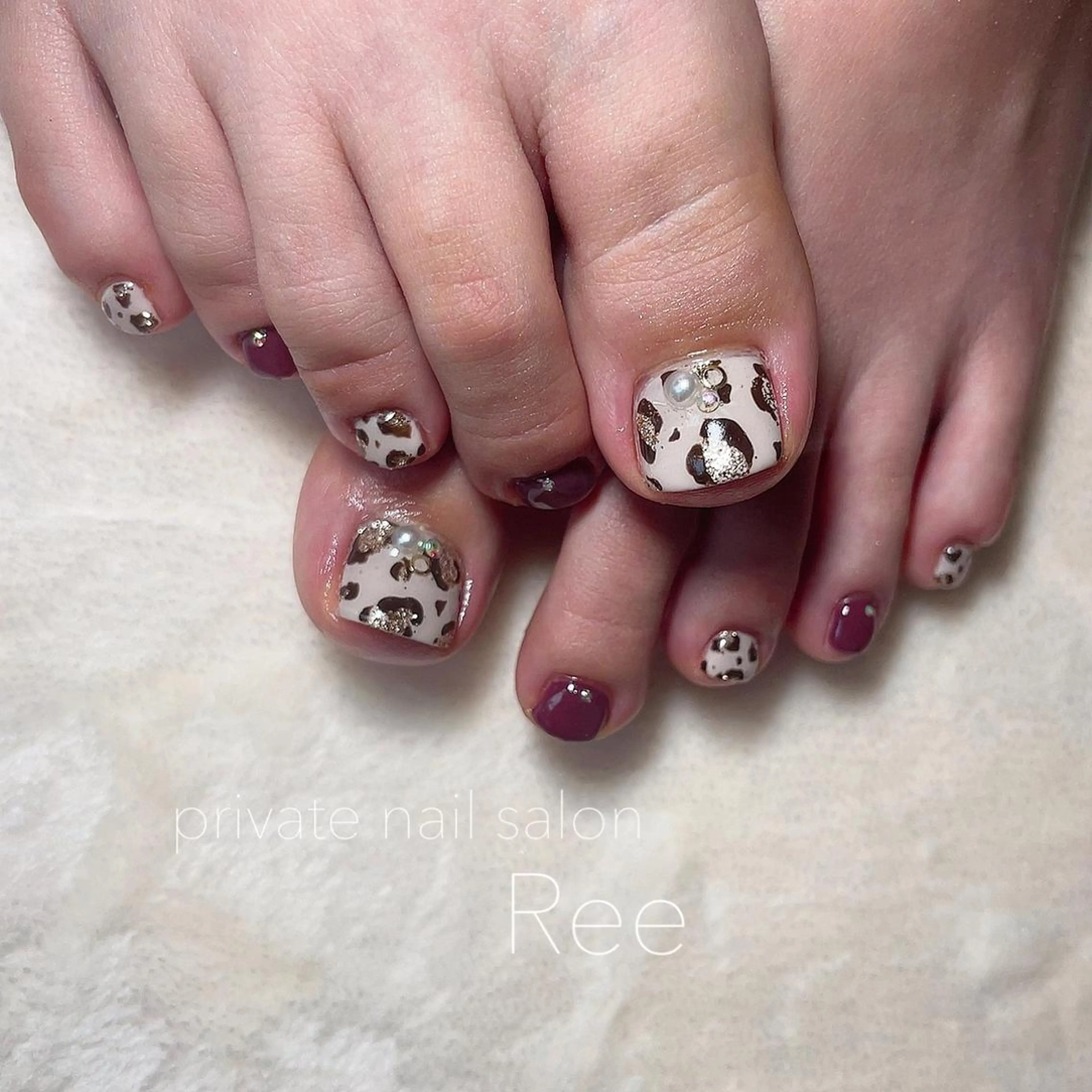 ネイル 知花 梨花のネイルデザイン