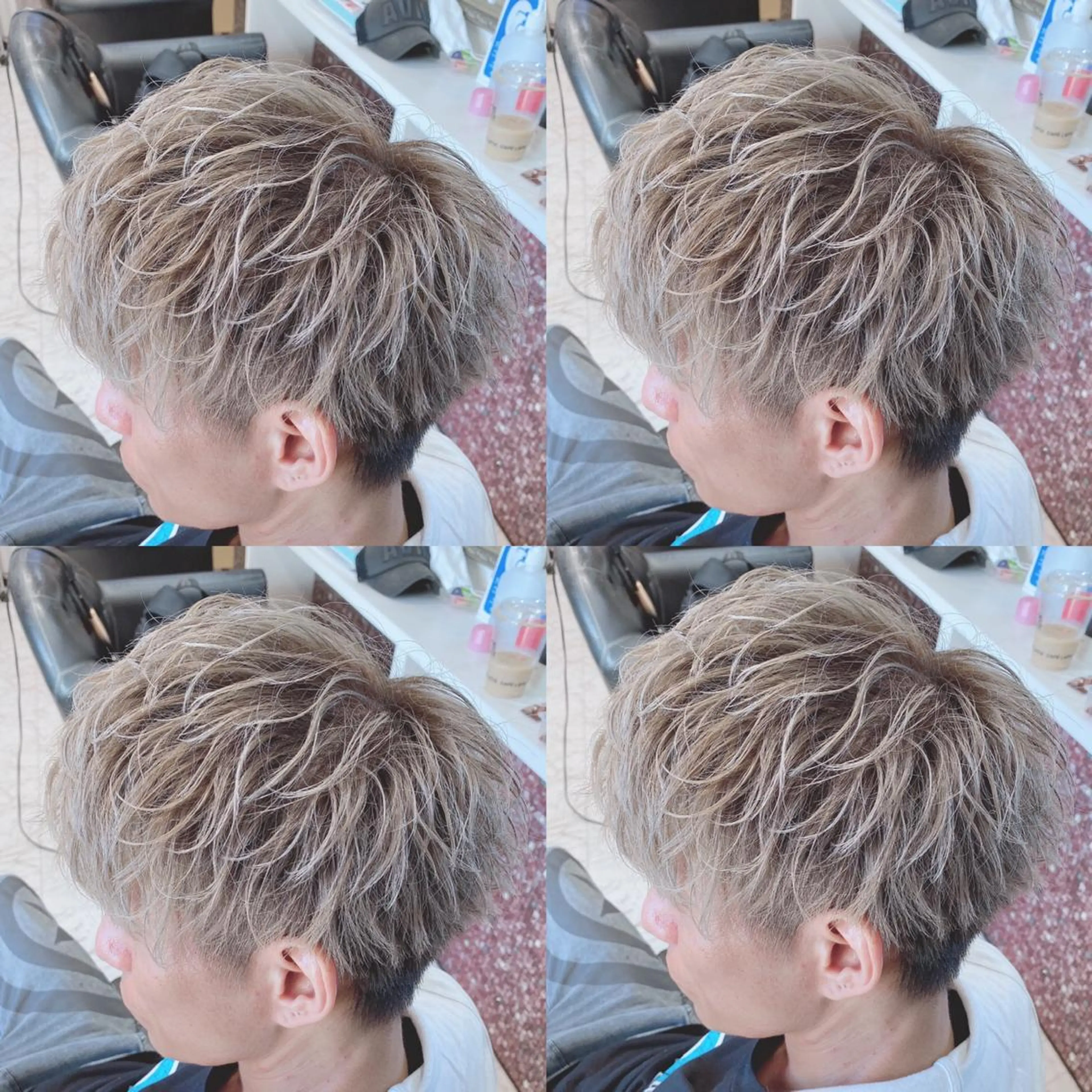 ショート カラー メンズ メンズブリーチ ブリーチ ケアブリーチ ✨jewel✨ naokiのヘアスタイル