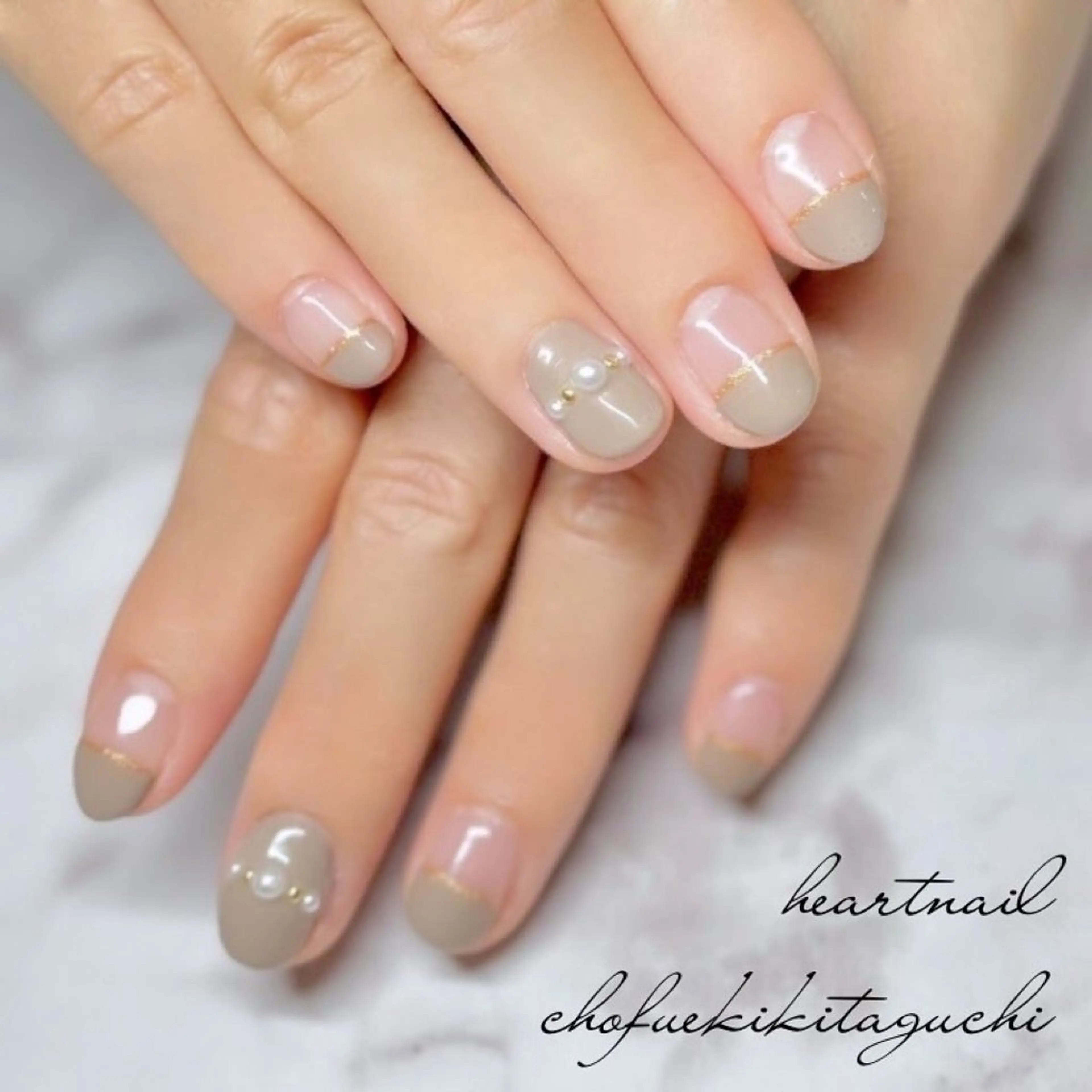 ネイル ハンドネイル 💎Heart Nail💎のネイルデザイン