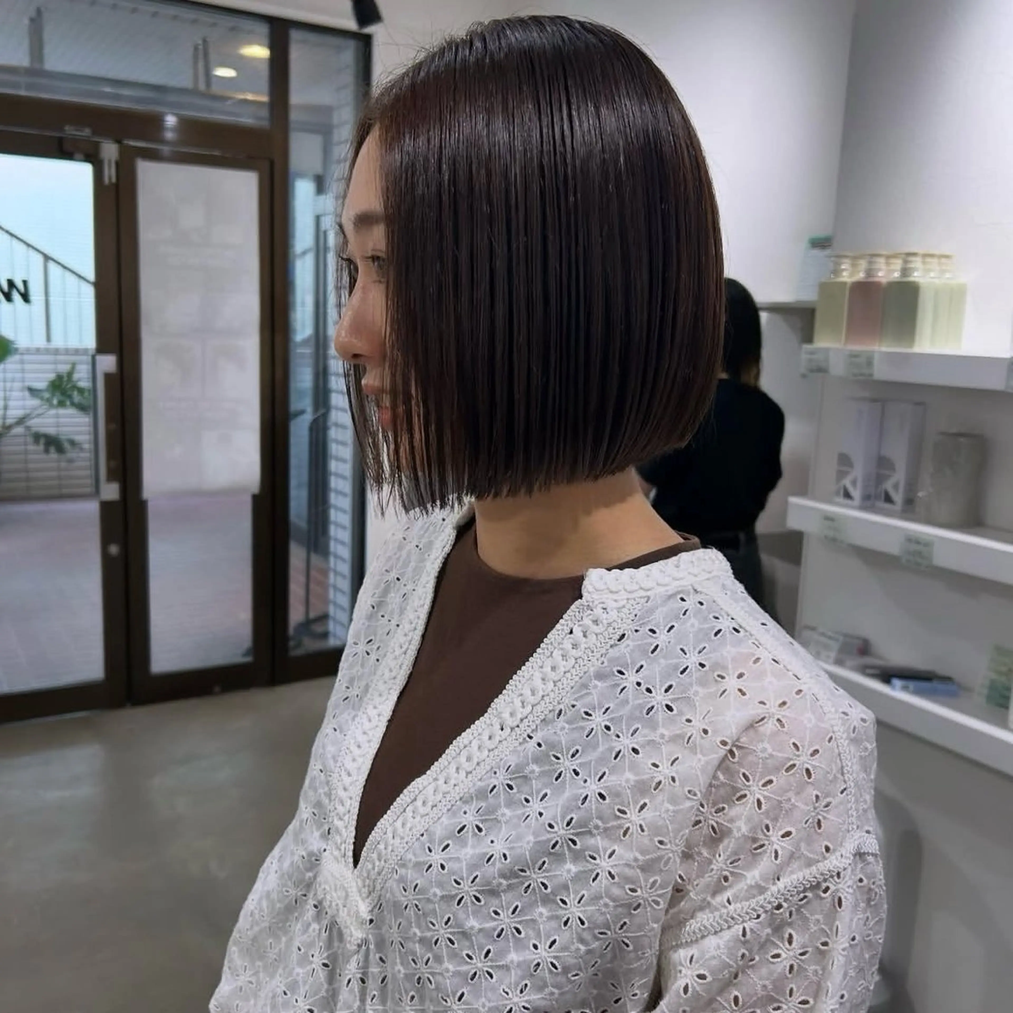 ミディアム WARP/ ミユのヘアスタイル