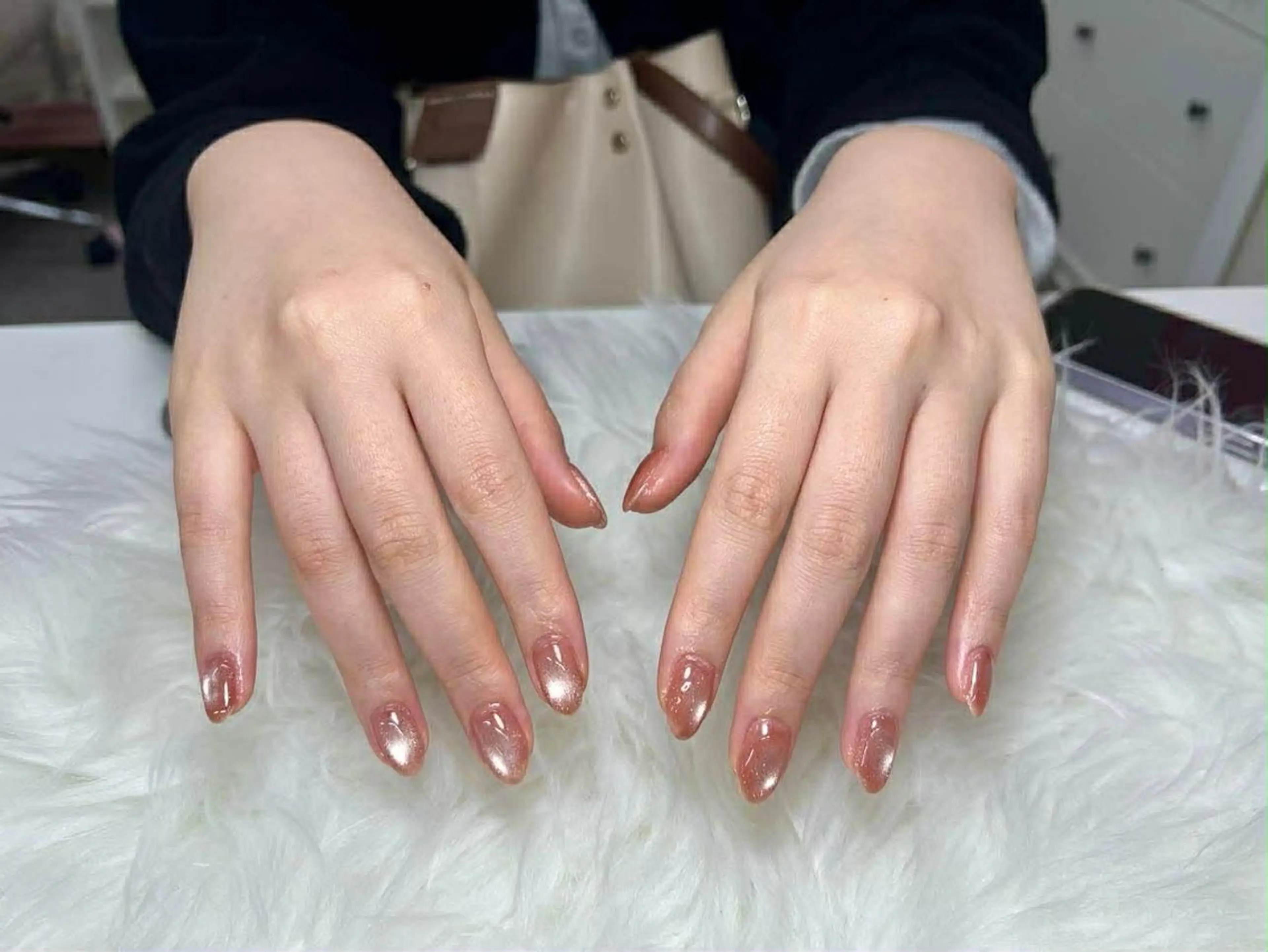 ショート AURA NAILのネイルデザイン