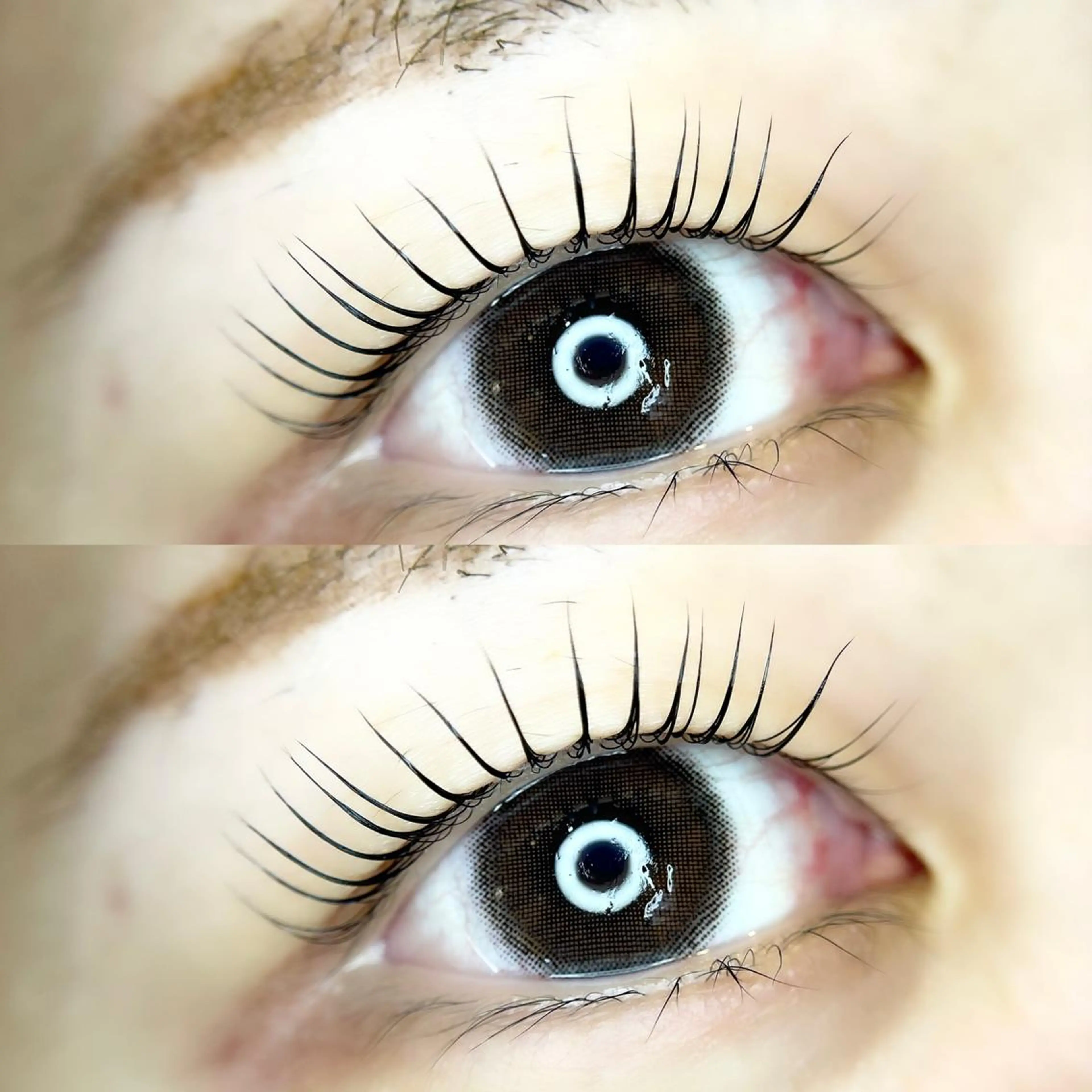 マツエク・マツパ フラットラッシュ ナチュラル パリジェンヌラッシュリフト まつげパーマ 一重×まつ毛パーマ マツパ 💕丸島 夏名🐰🍀のマツエク・マツパデザイン