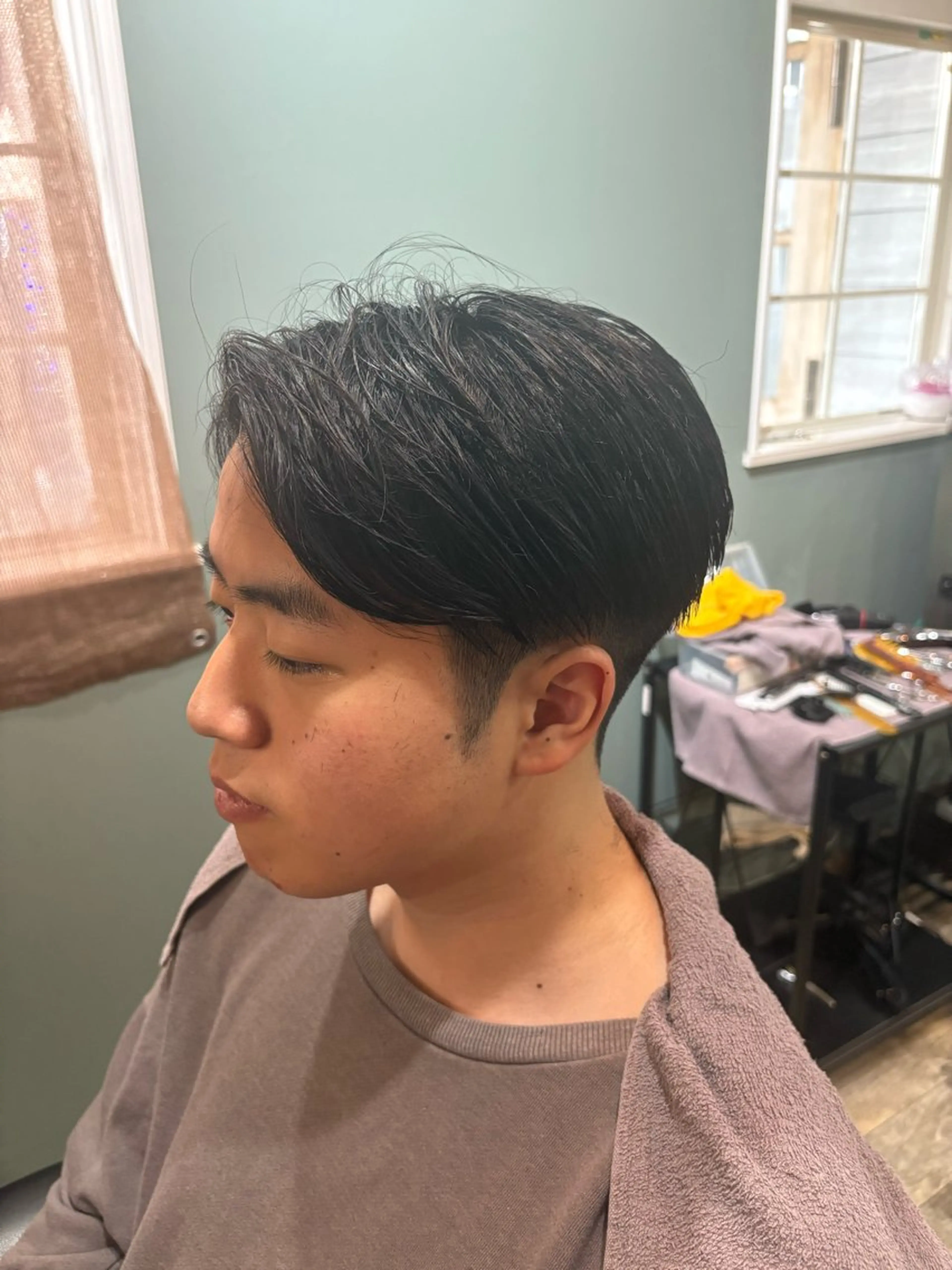 ミディアム メンズ 木名瀬 海星のヘアスタイル