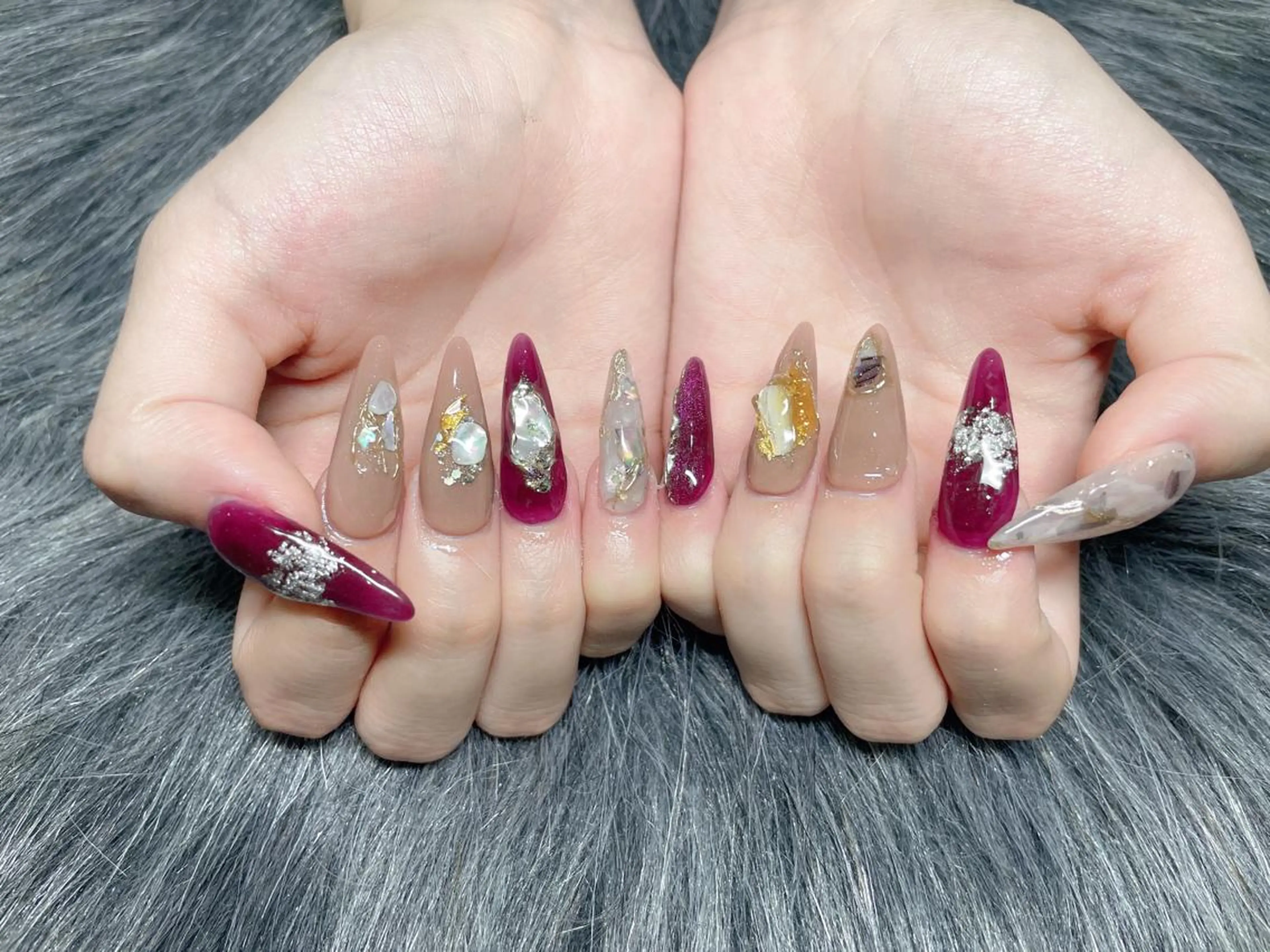 ロング ハンドネイル 《LB》ラブリエ Nail&eyeのマツエク・マツパデザイン
