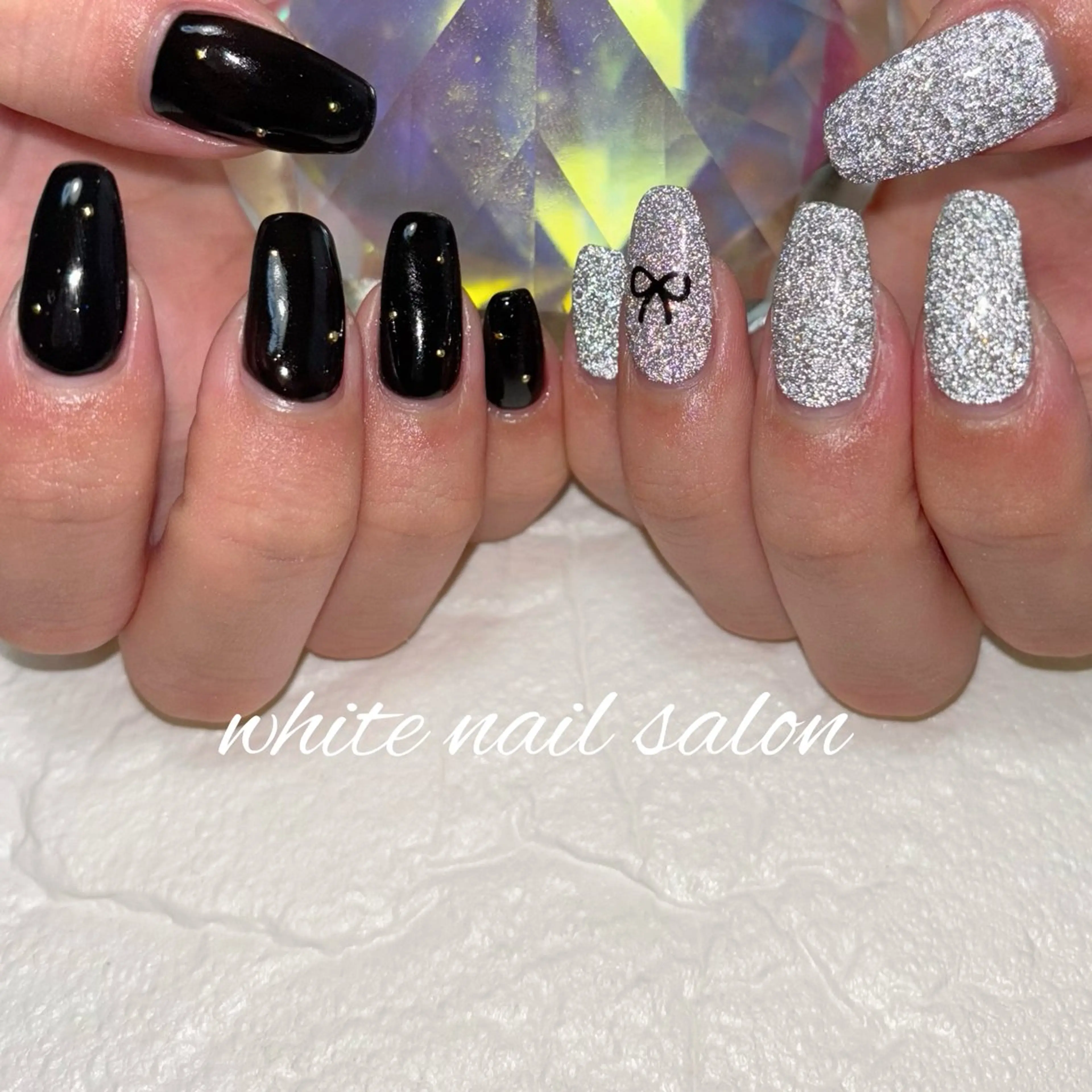 ネイル フットネイル 持ち込み ホワイト ハンドネイル white nail salonのネイルデザイン