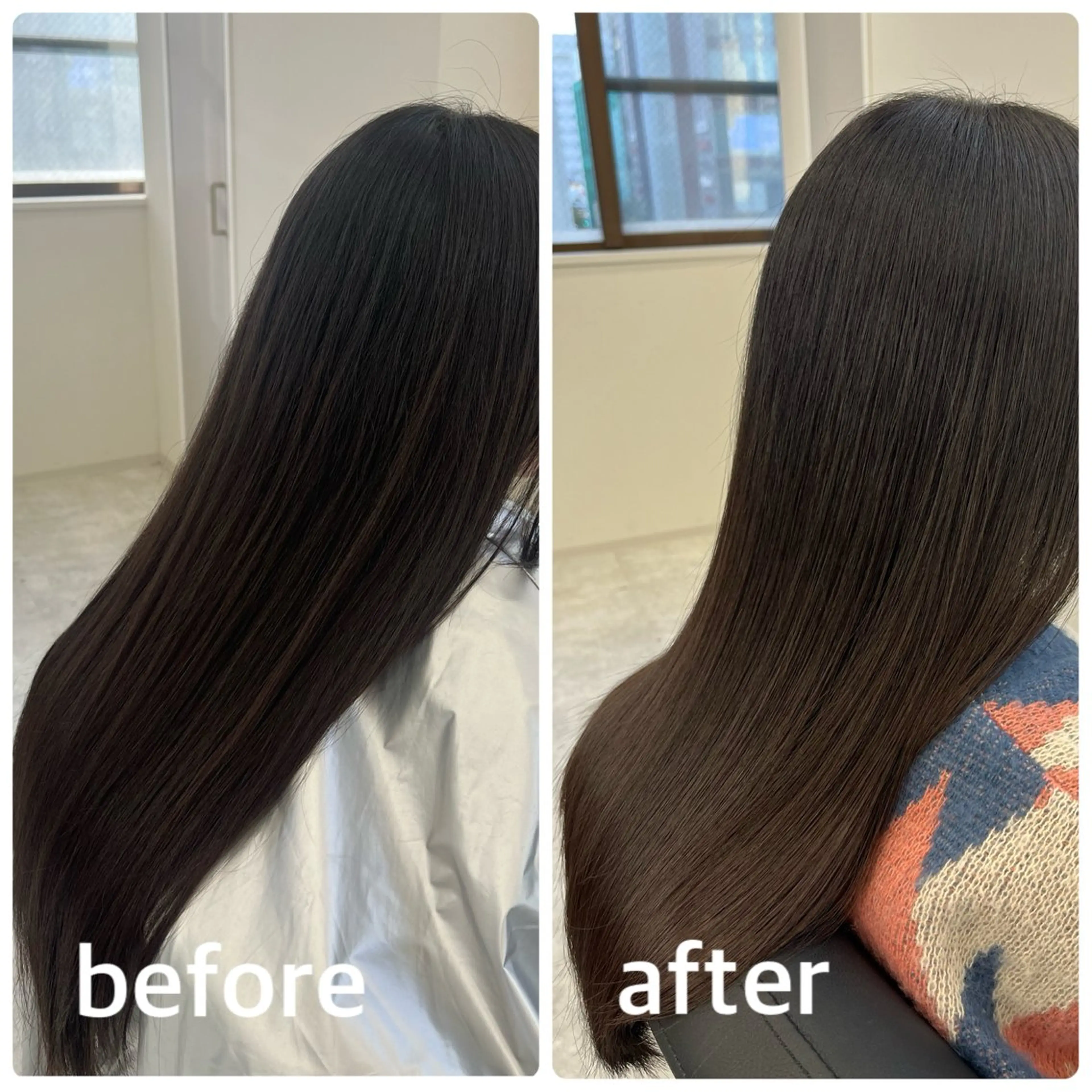 ロング 縮毛矯正 カット 縮毛矯正 トリートメント michiru 【EIGHT 札幌】のヘアスタイル