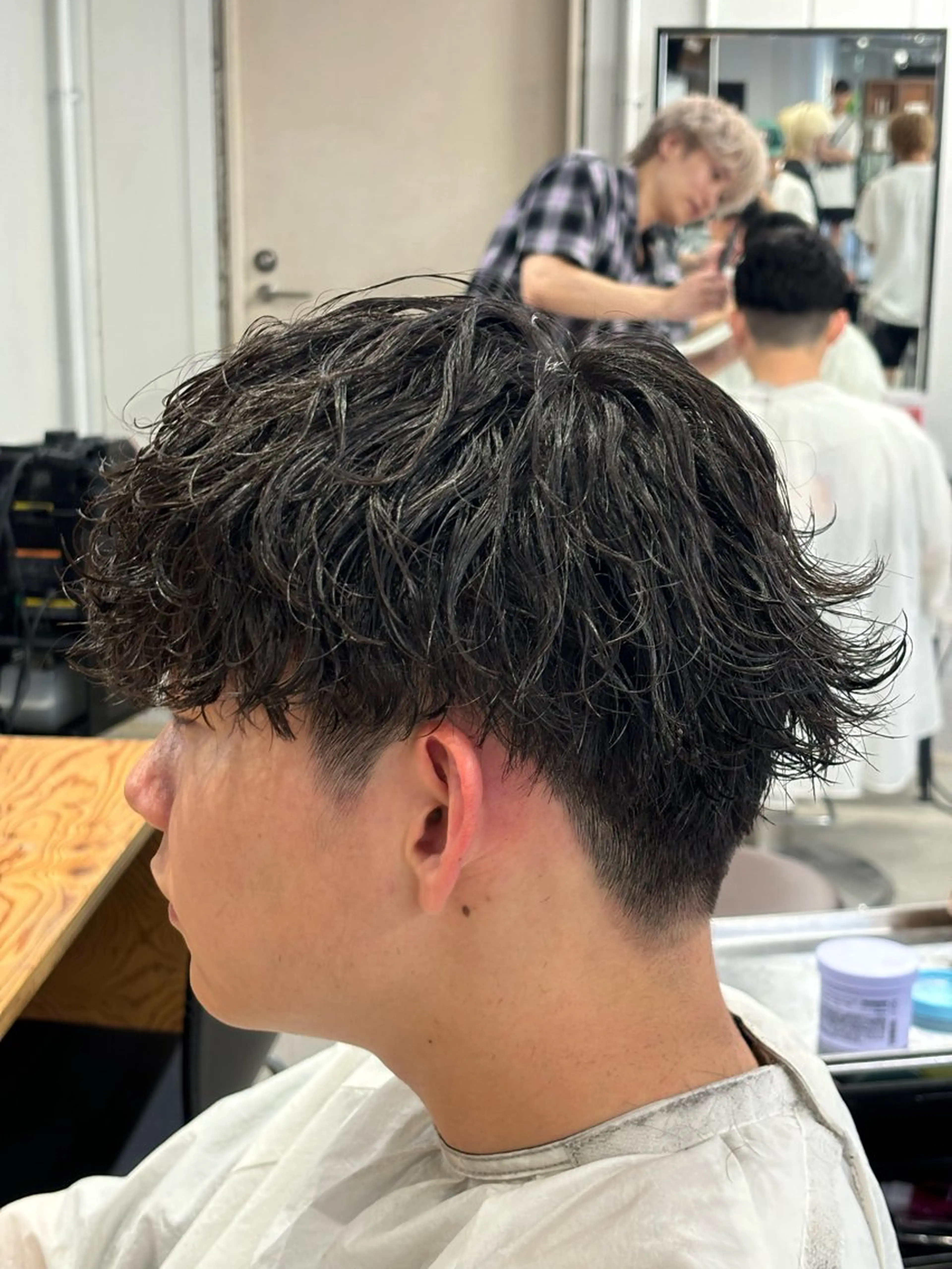 ショート カット パーマ トリートメント ルーズ/シャドウパー マ/似合わせカットのヘアスタイル