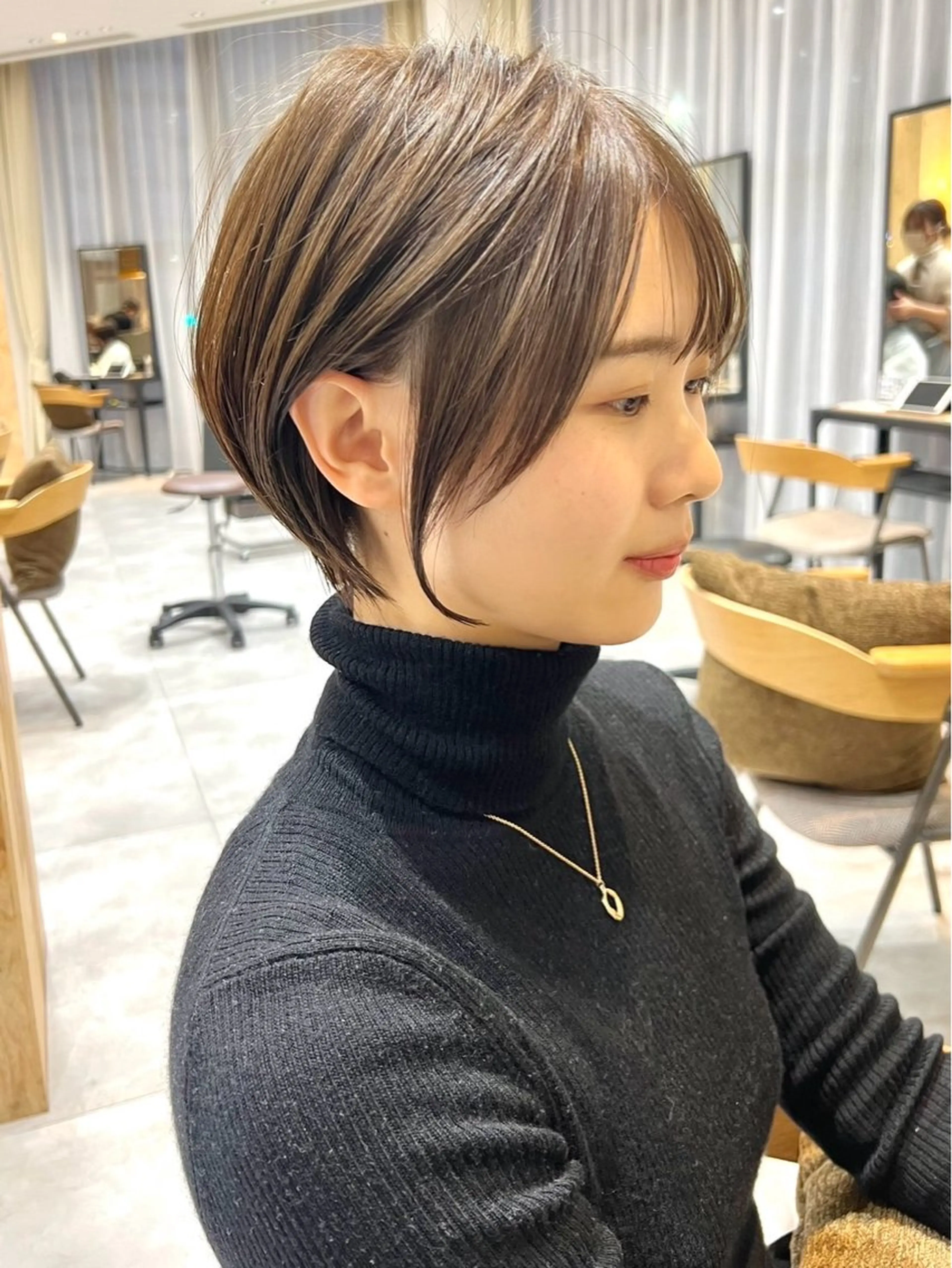 ショート カット ヘアカラー 似合わせショート特化 大阪豊中/山地のヘアスタイル