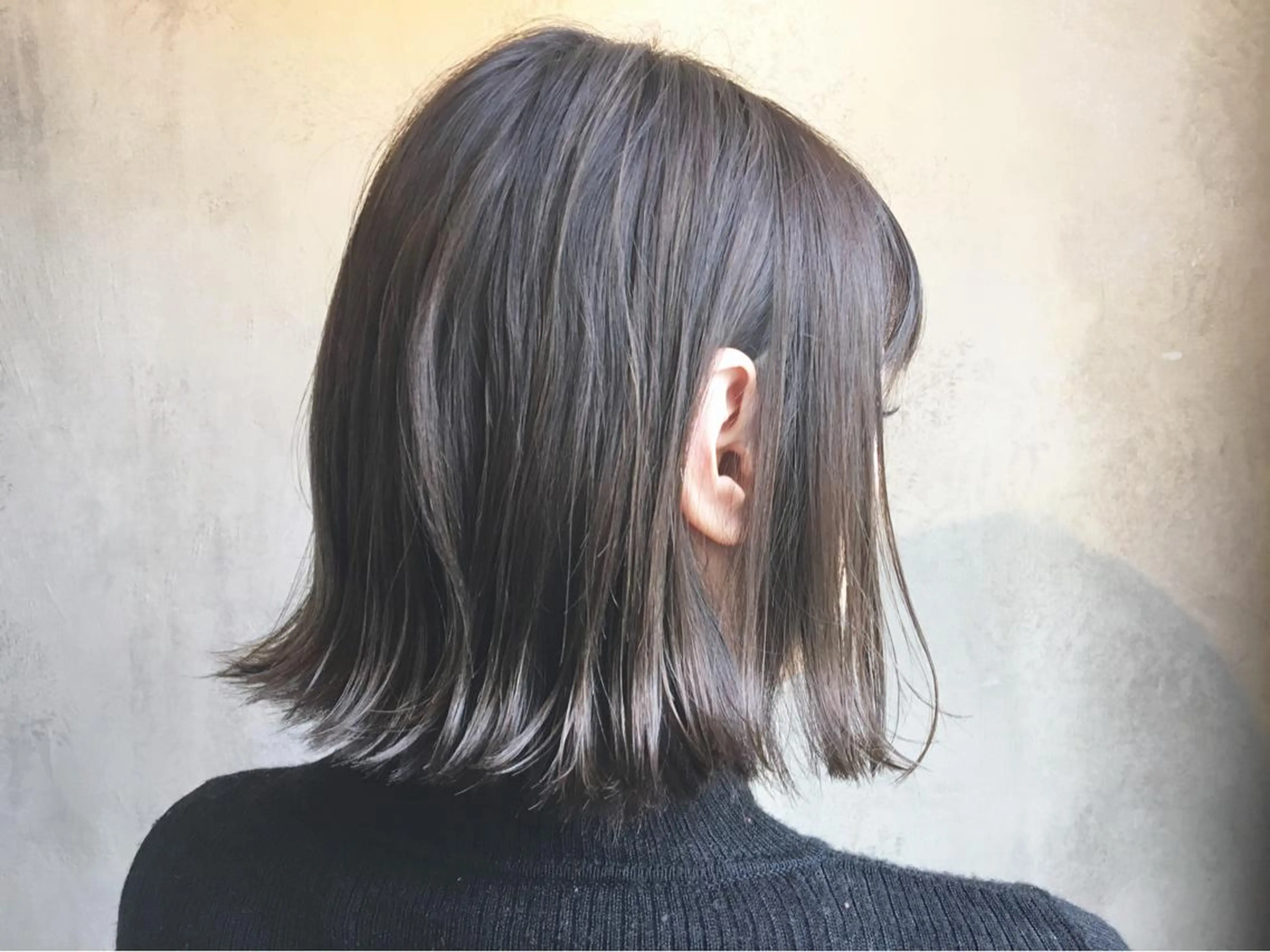 ショート カラー 切りっぱなしボブ ボブ 半個室女性salon 🩰Natsumiのヘアスタイル