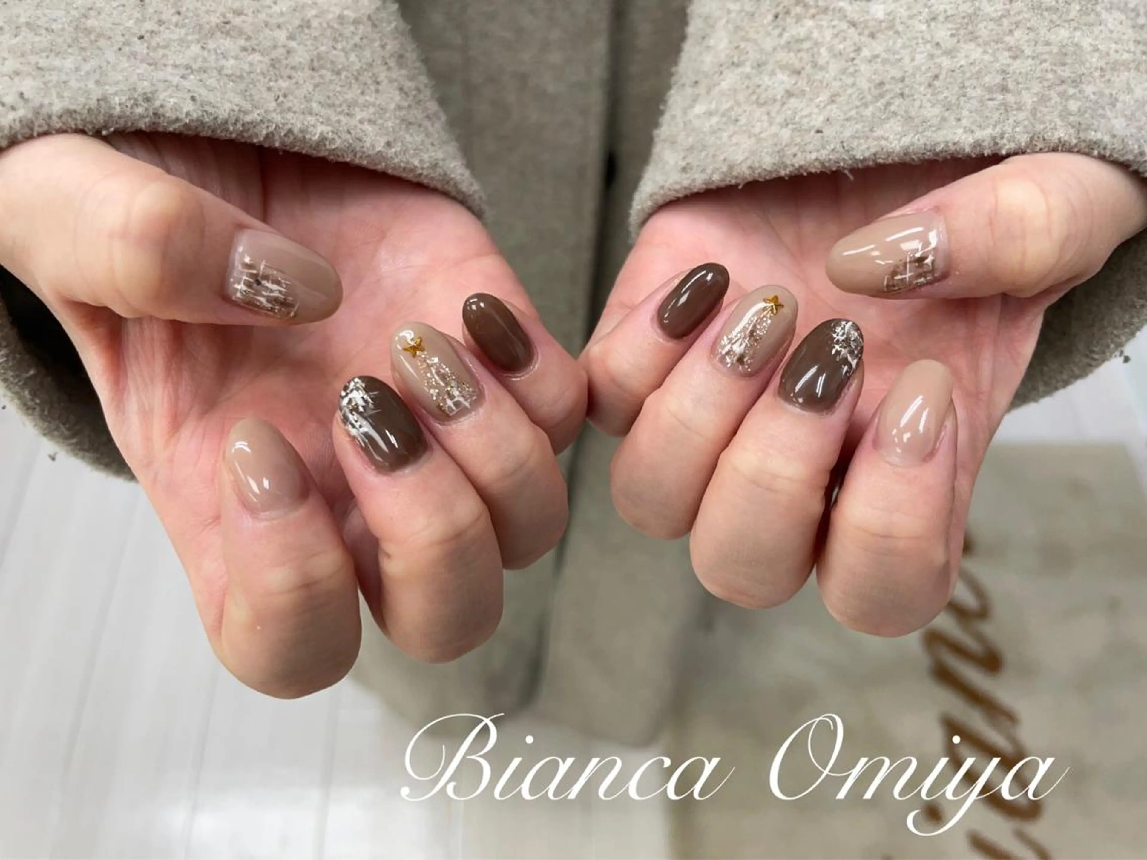 ネイル 岩松 沙耶のネイルデザイン