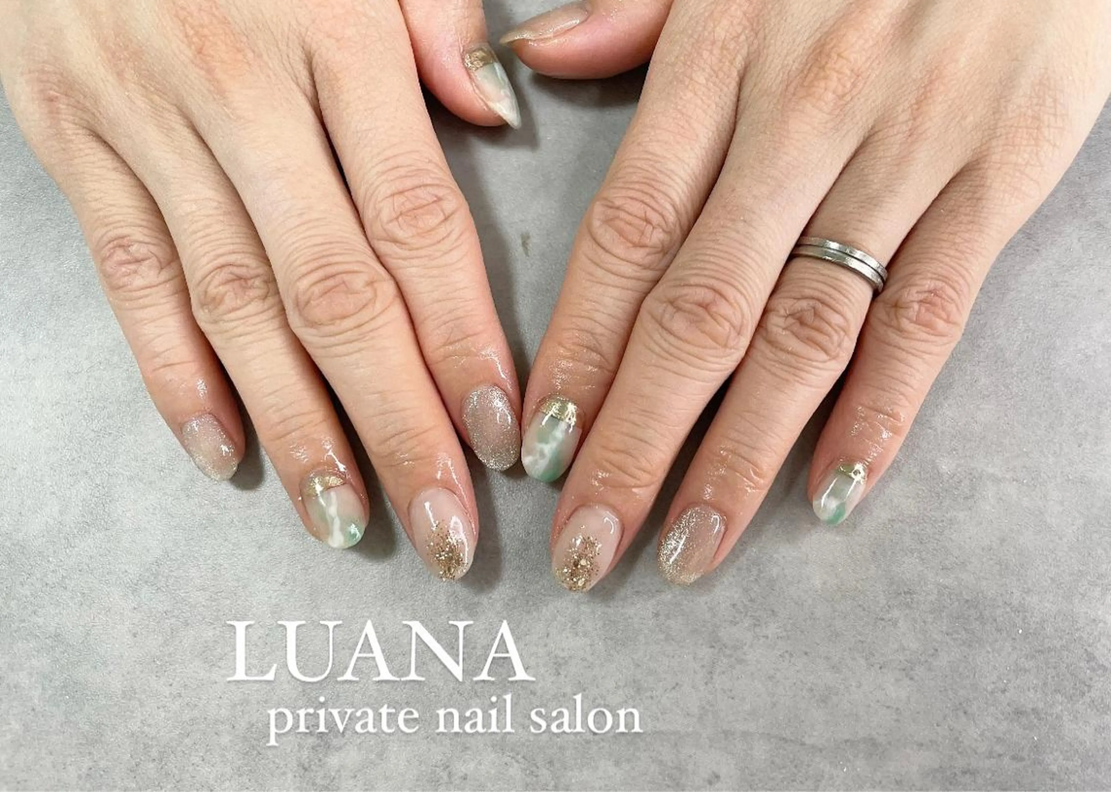 ネイル ハンドネイル ルアナ プライベートサロンのネイルデザイン