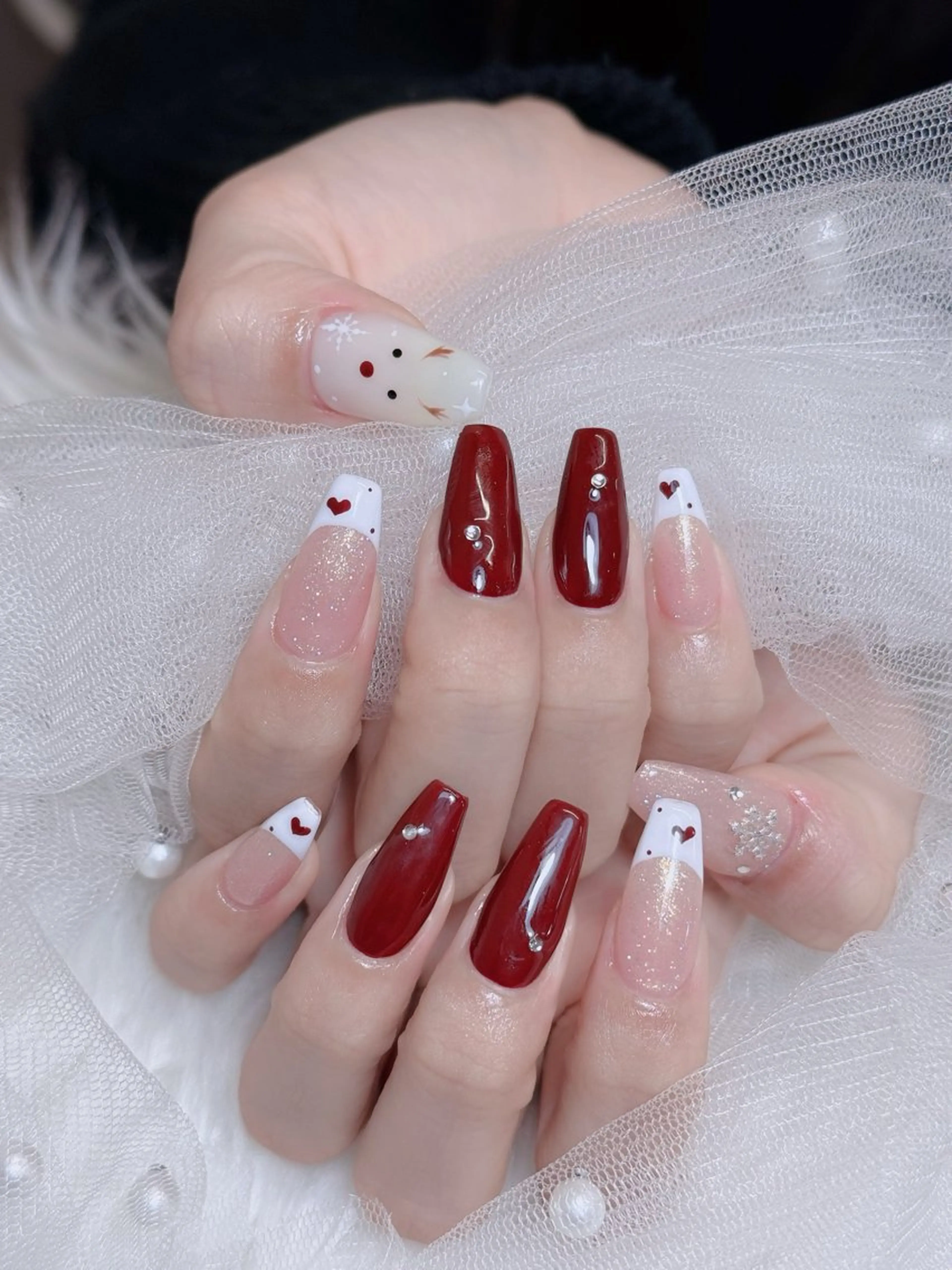 ネイル オーロラネイル チークネイル フットネイル フレンチネイル ハロウィン Lumi Shinokuboのネイルデザイン