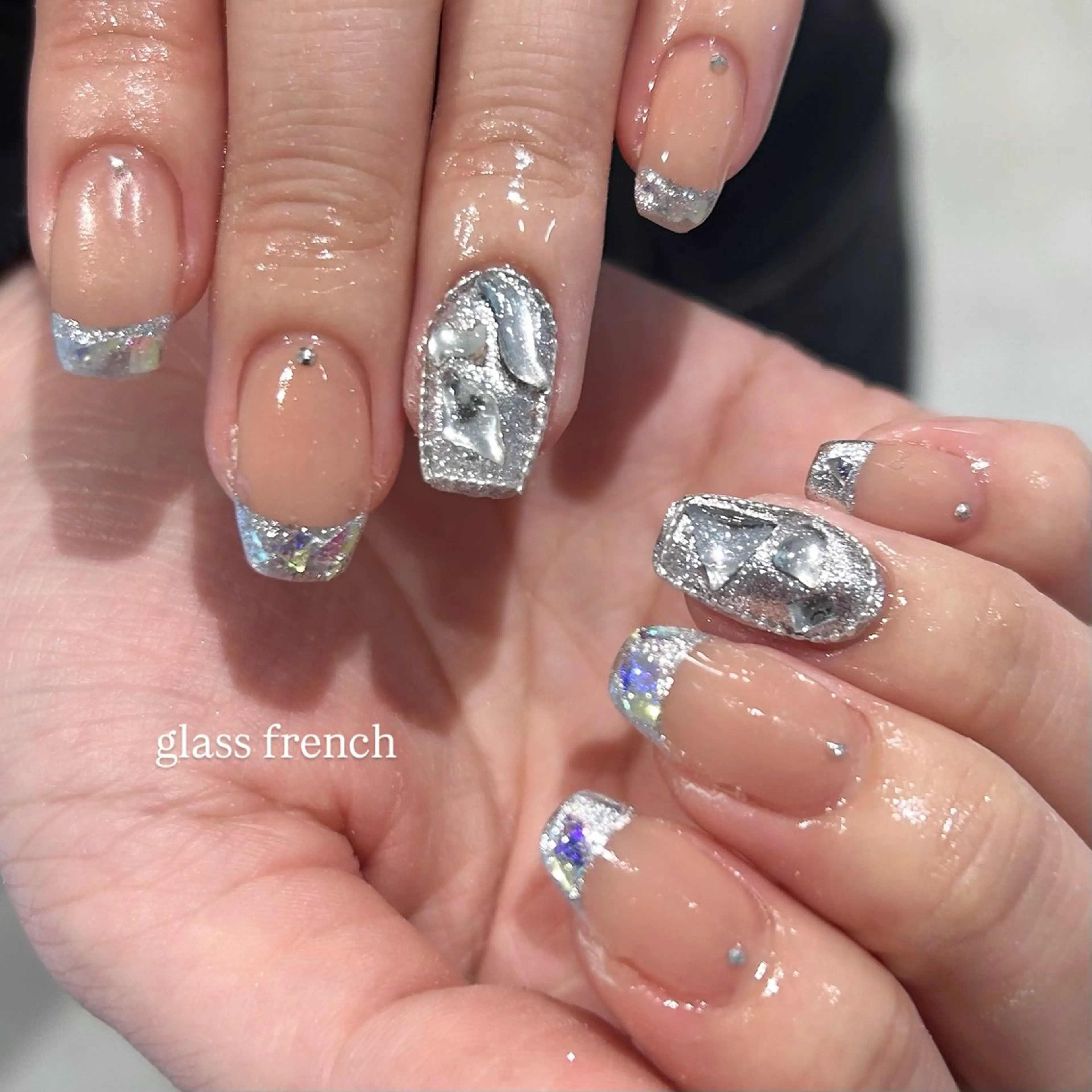 ネイル ハンドネイル honoka ガーリーネイル໒꒱のネイルデザイン