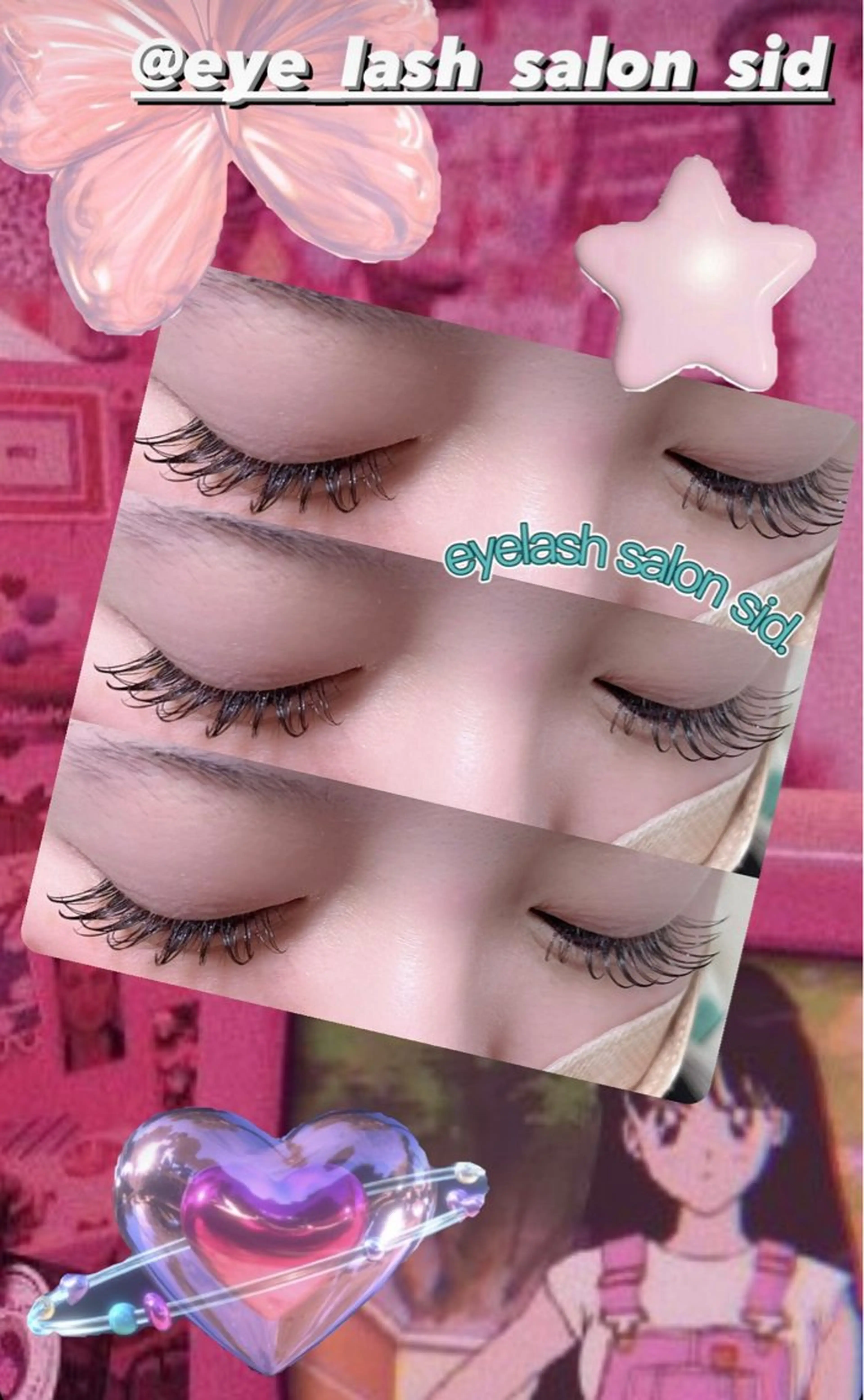 マツエク・マツパ マツエク eye lash salon SIDのマツエク・マツパデザイン