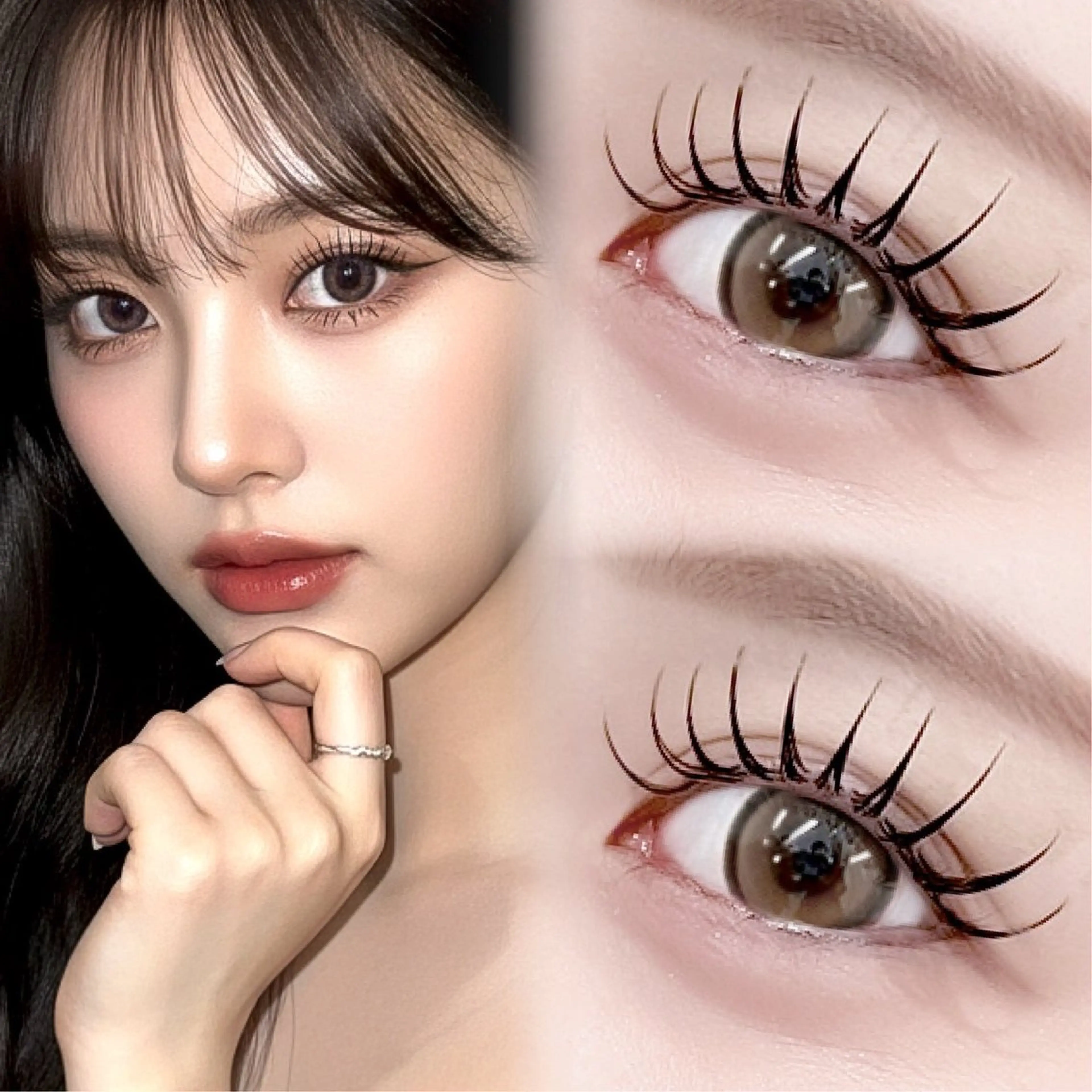 マツエク・マツパ 小川 友月のマツエク・マツパデザイン