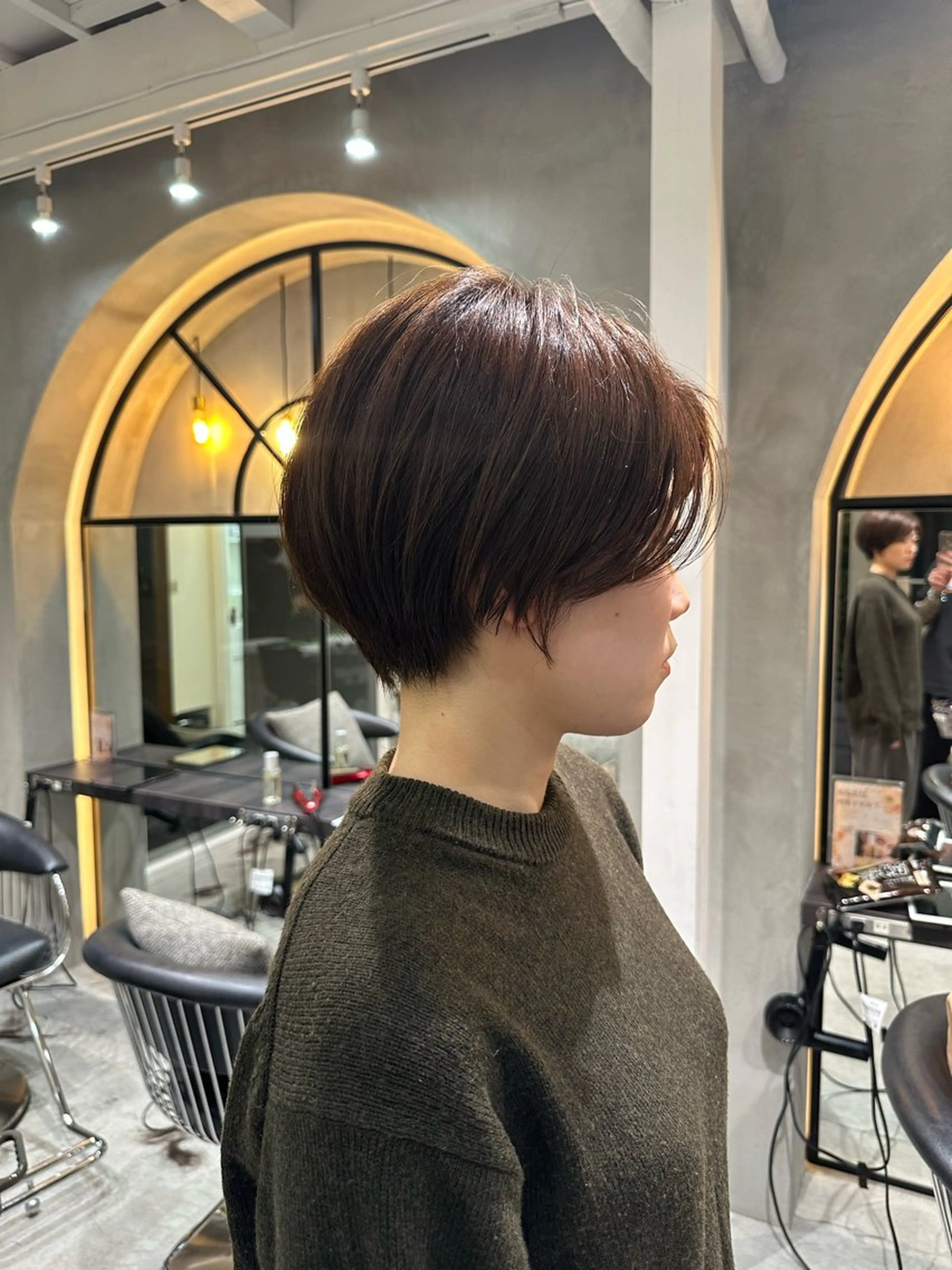 ショート ショートヘア カット ヘアカラー トリートメント ヘッドスパ taiga レイヤー /髪質改善/矯正🌈のヘアスタイル