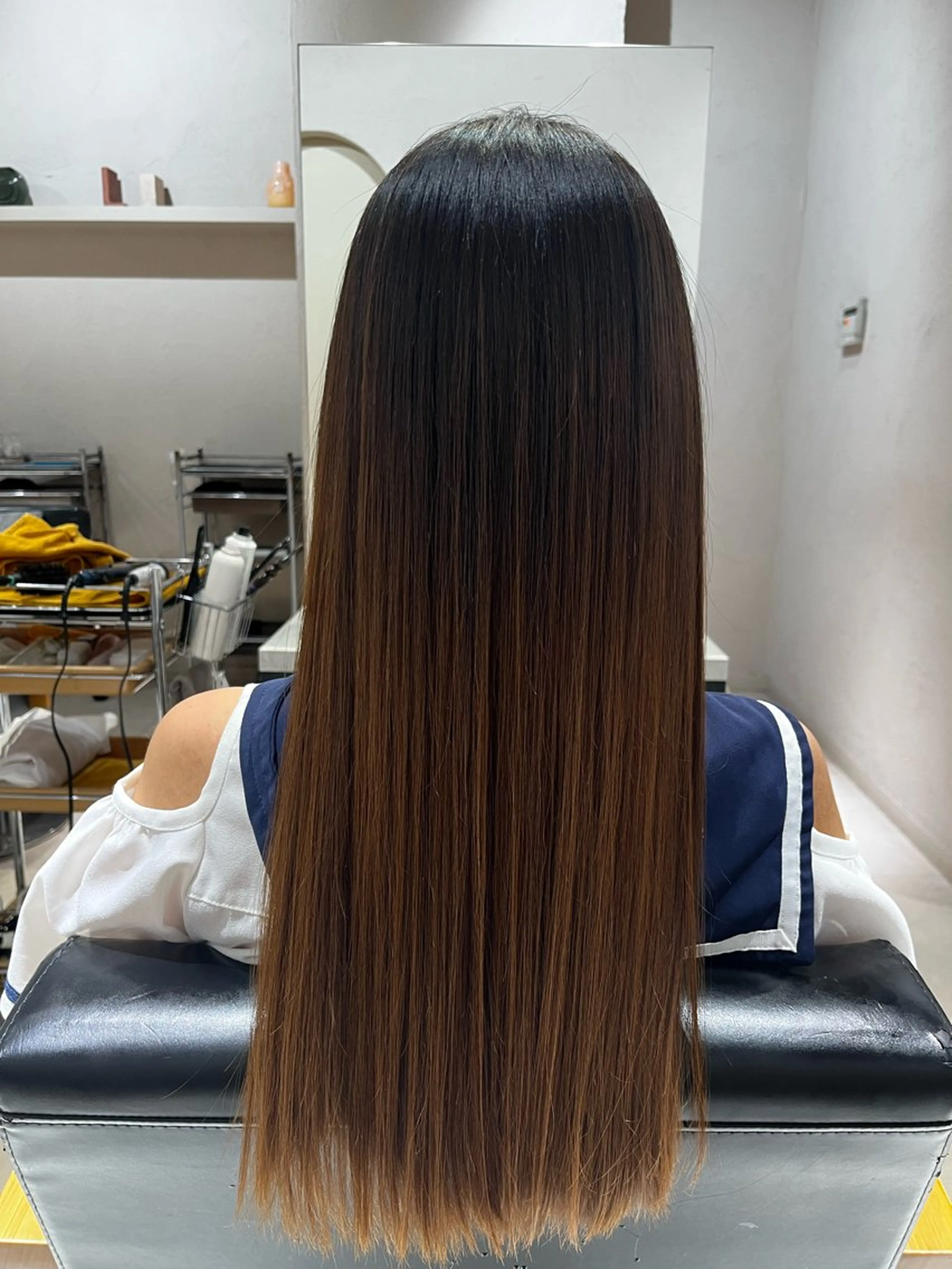 ロング トリートメント 平居 舞白のヘアスタイル